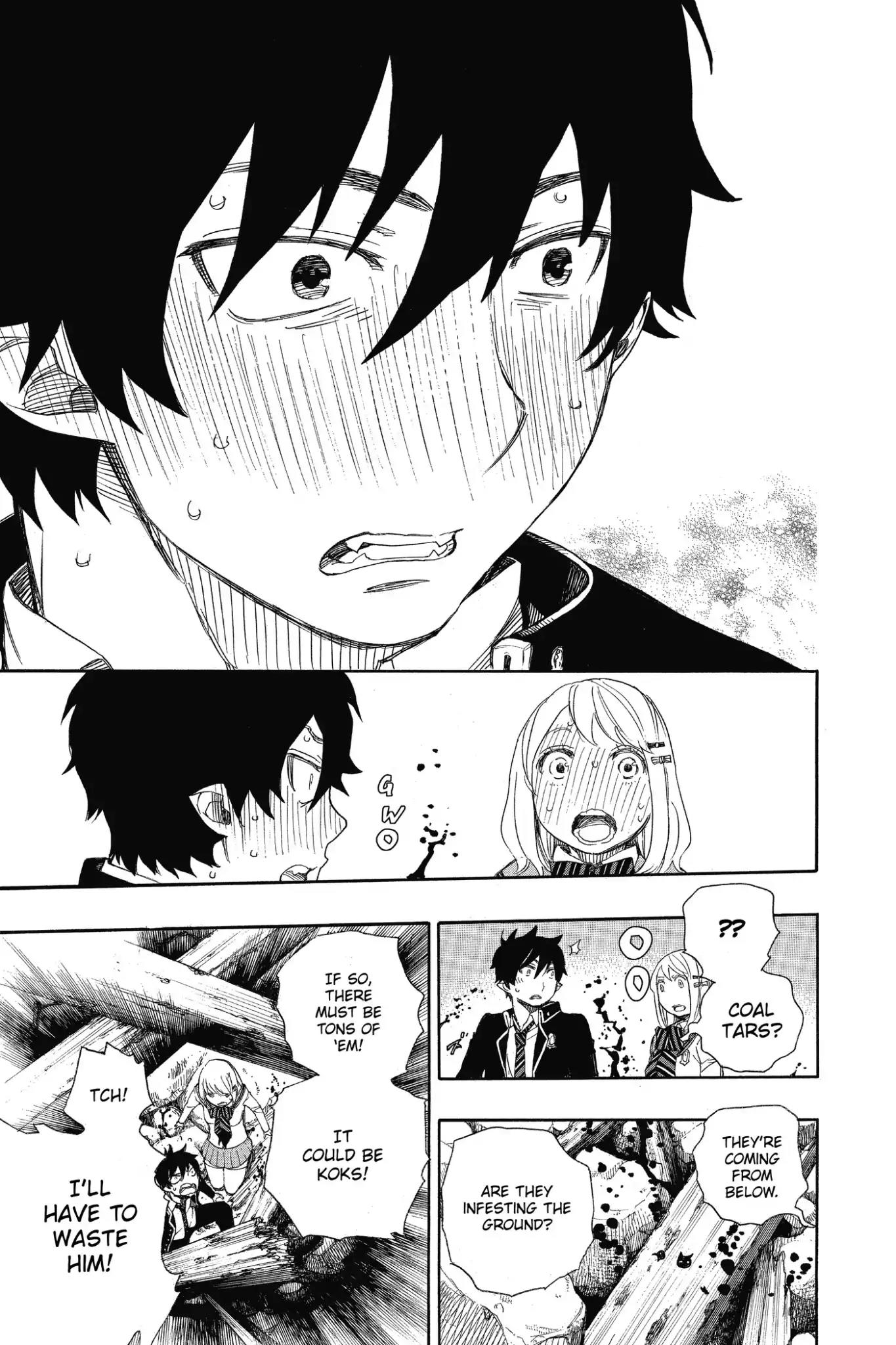 Ao no Exorcist Chapter 73 page 29 - Chapter 73: Love Awakens