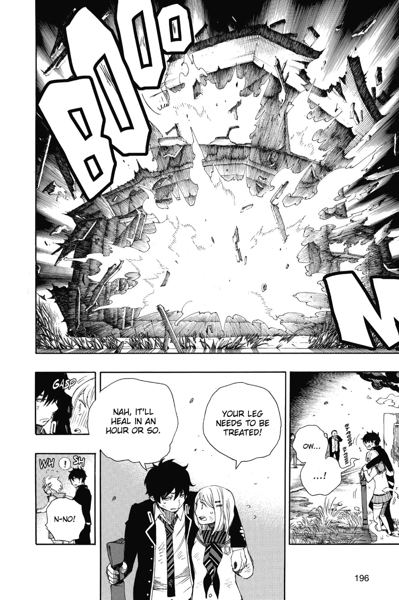 Ao no Exorcist Chapter 73 page 30 - Chapter 73: Love Awakens