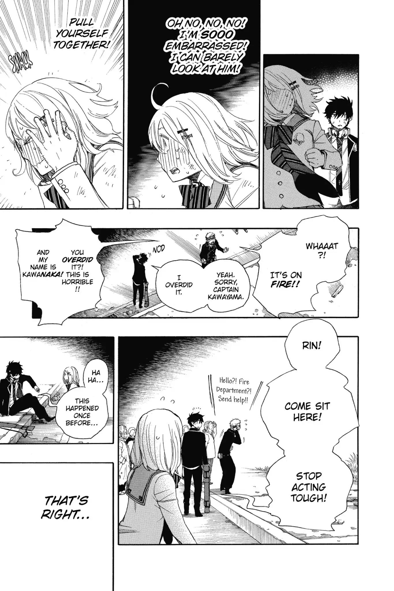 Ao no Exorcist Chapter 73 page 31 - Chapter 73: Love Awakens