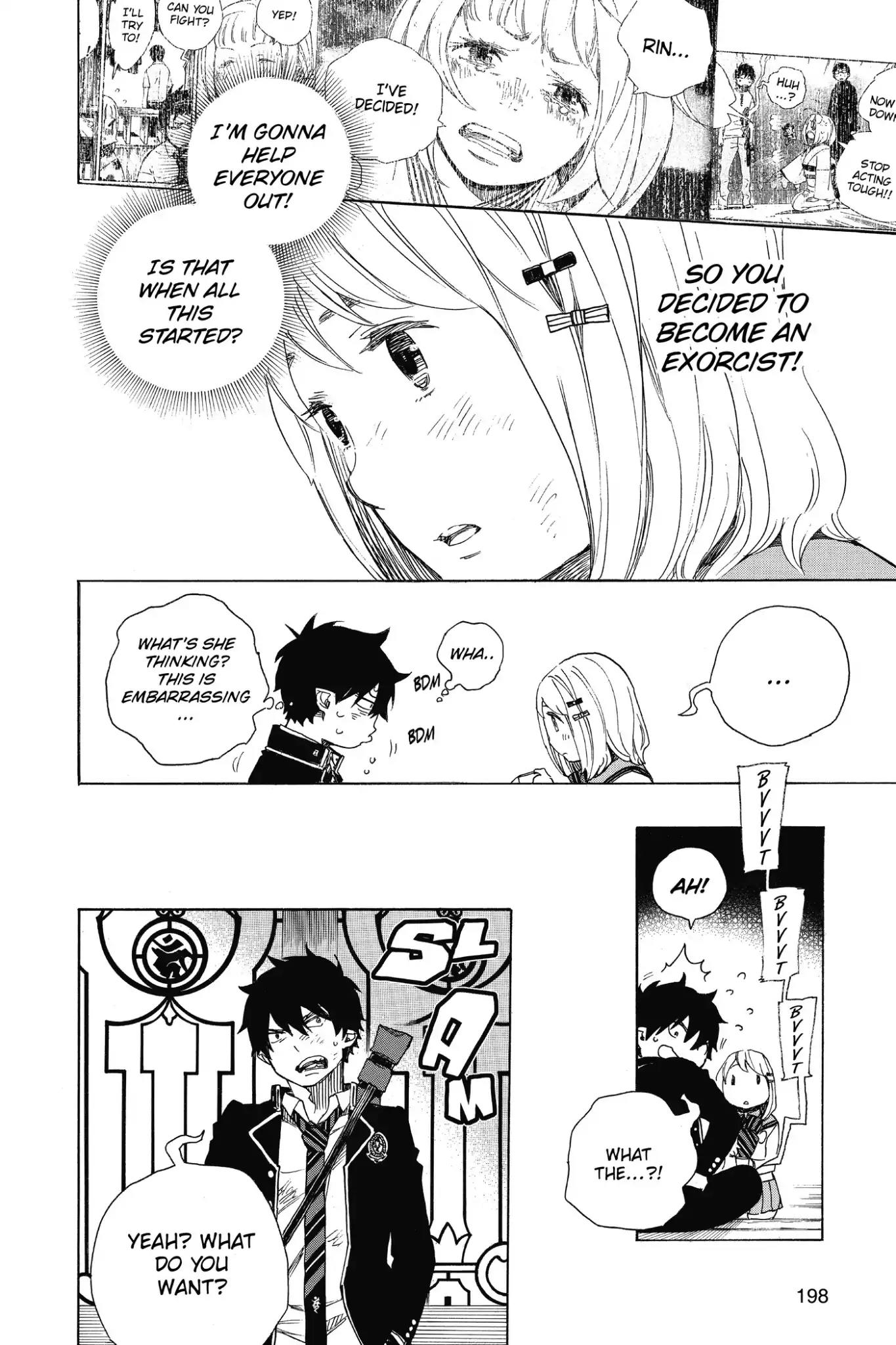 Ao no Exorcist Chapter 73 page 32 - Chapter 73: Love Awakens