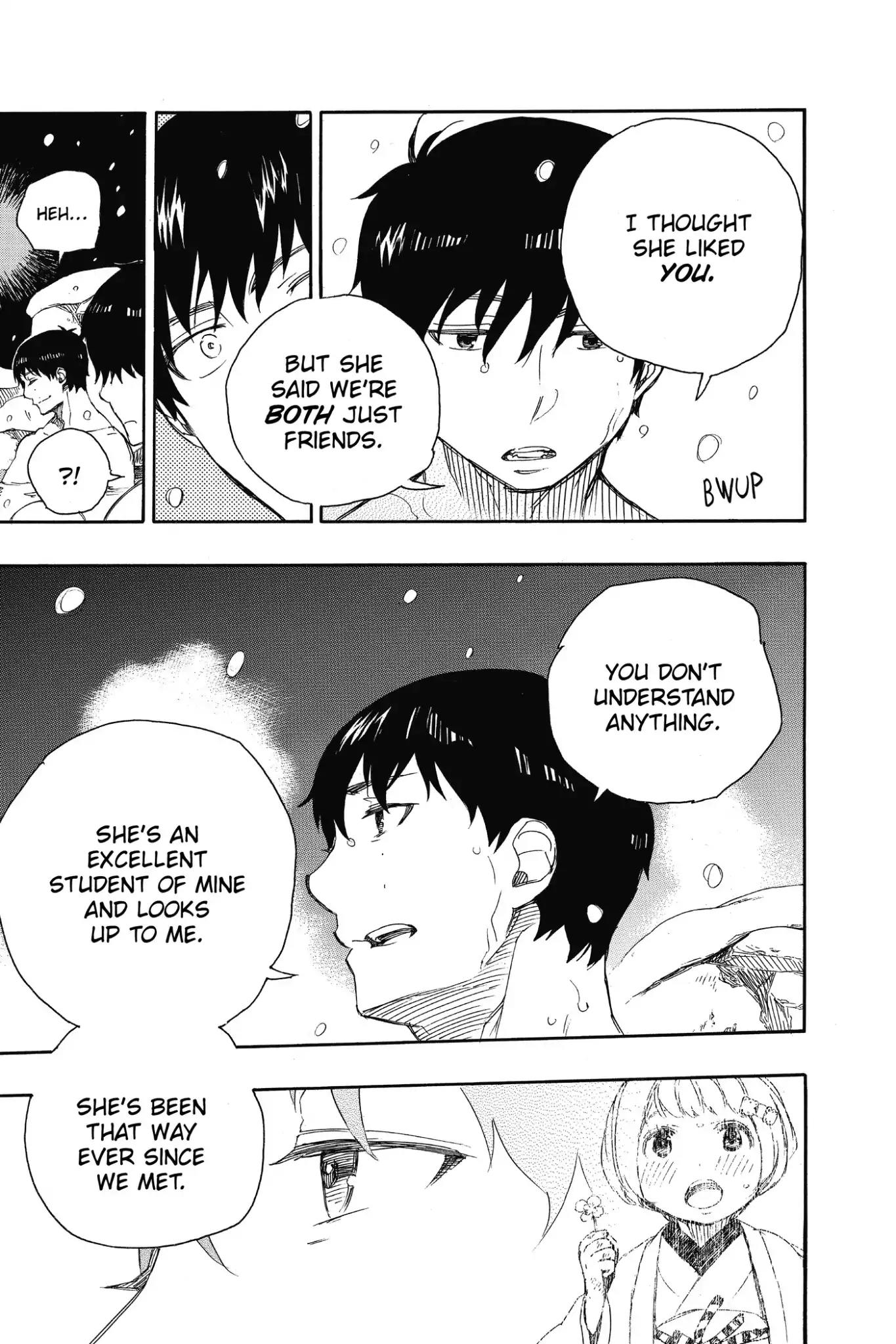 Ao no Exorcist Chapter 74 page 26 - Chapter 74: Hachinohe Station in the Snow