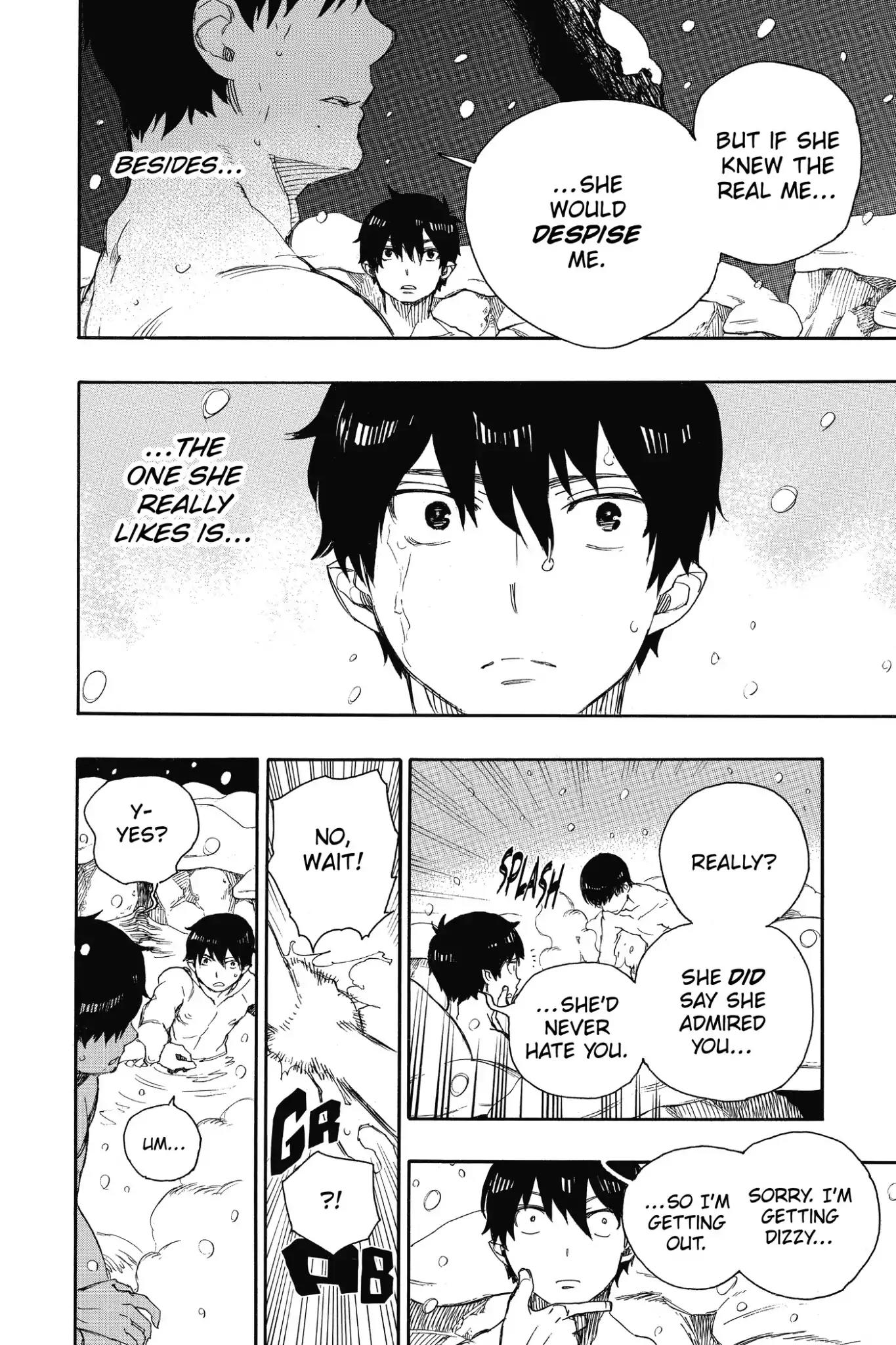 Ao no Exorcist Chapter 74 page 27 - Chapter 74: Hachinohe Station in the Snow