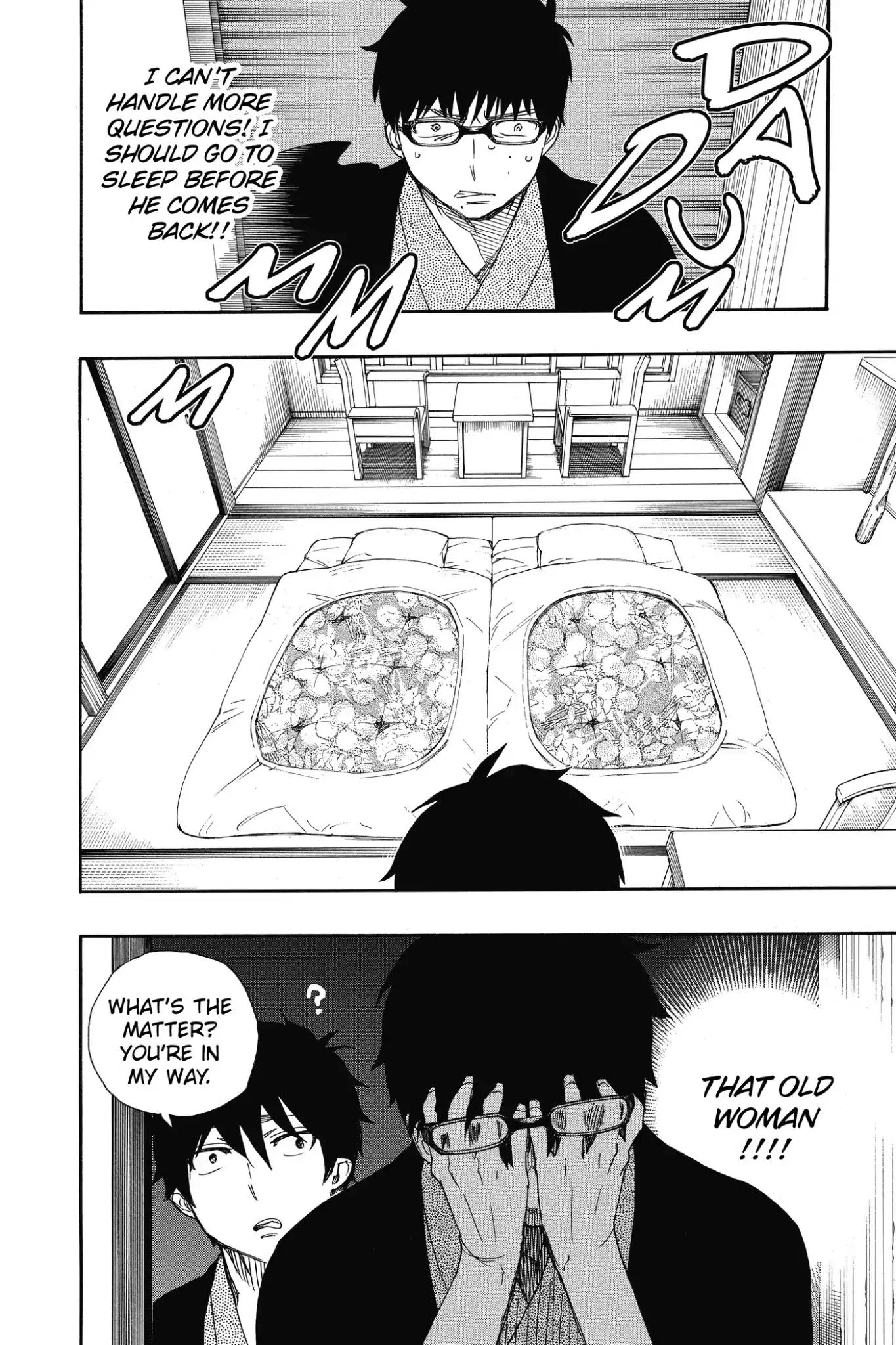 Ao no Exorcist Chapter 74 page 29 - Chapter 74: Hachinohe Station in the Snow