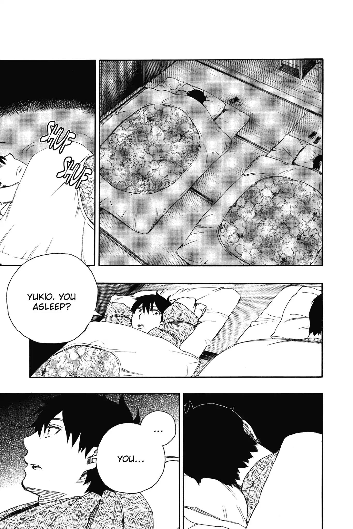 Ao no Exorcist Chapter 74 page 30 - Chapter 74: Hachinohe Station in the Snow