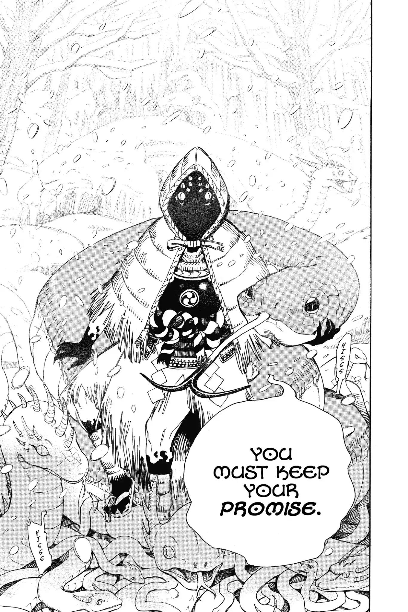 Ao no Exorcist Chapter 74 page 40 - Chapter 74: Hachinohe Station in the Snow