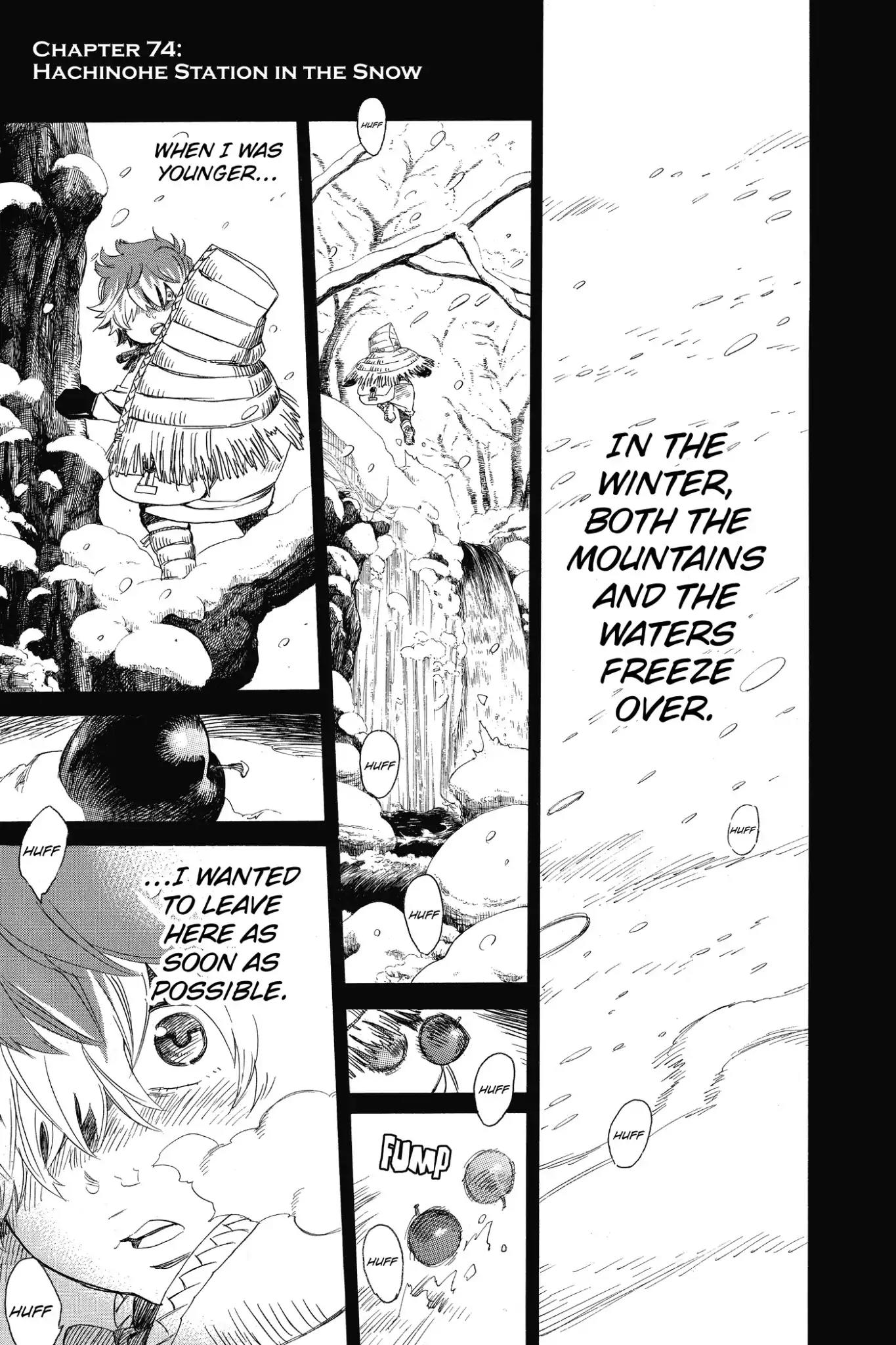 Ao no Exorcist Chapter 74 page 6 - Chapter 74: Hachinohe Station in the Snow