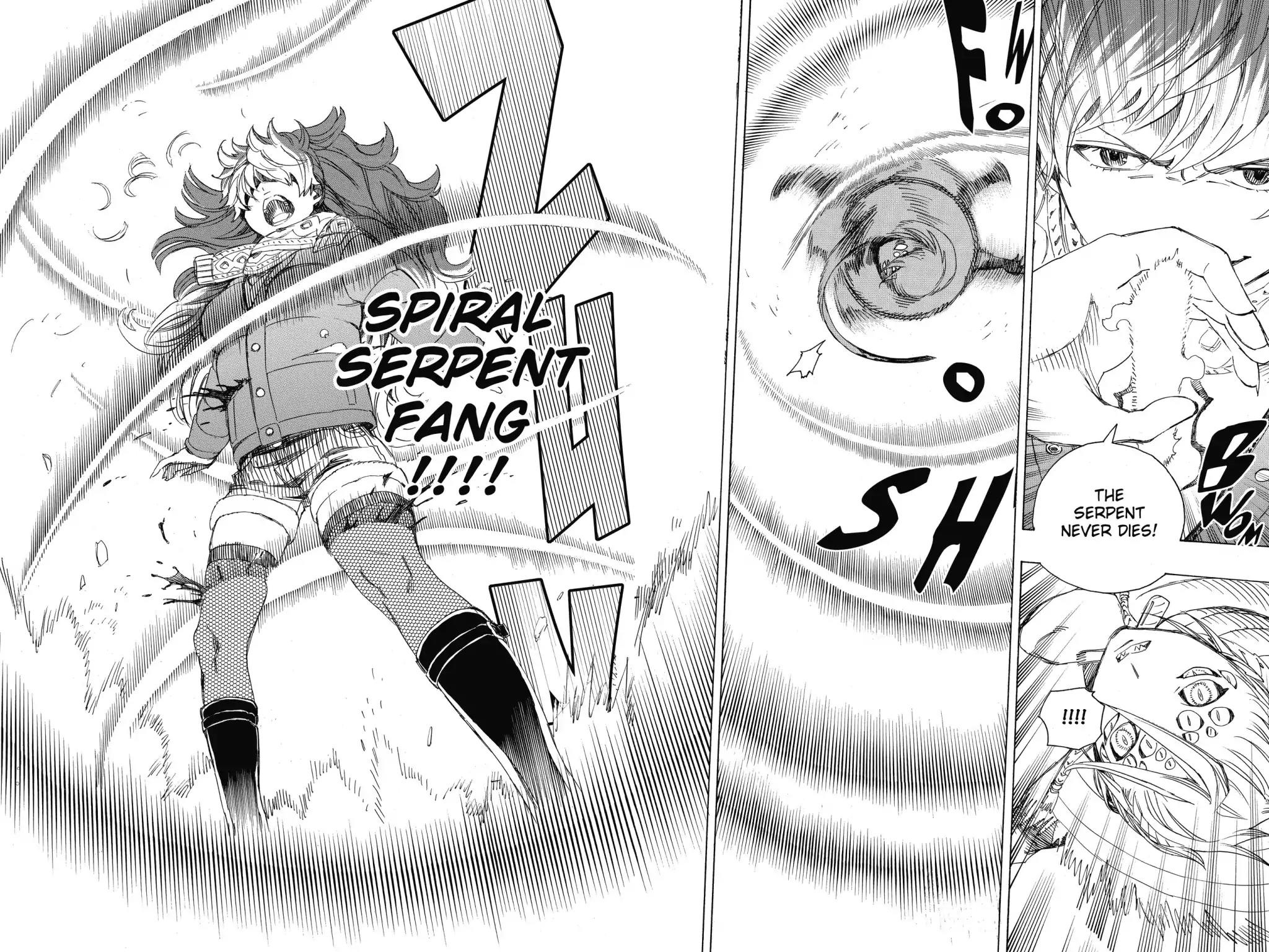 Ao no Exorcist Chapter 75 page 12 - Chapter 75: Frozen Serpent