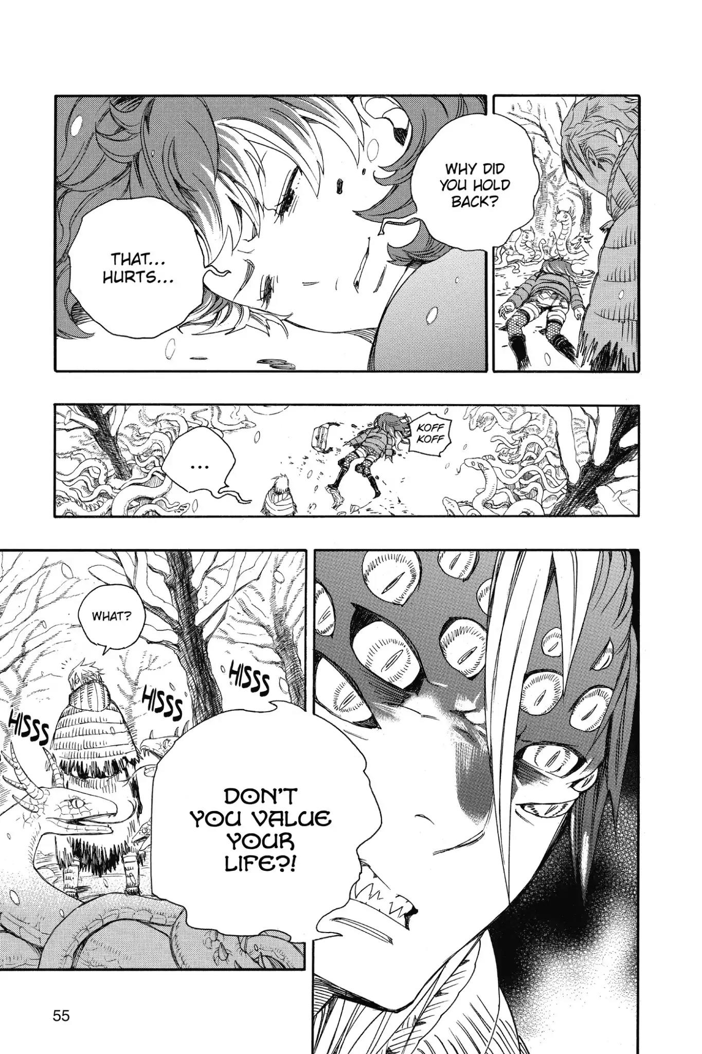 Ao no Exorcist Chapter 75 page 14 - Chapter 75: Frozen Serpent