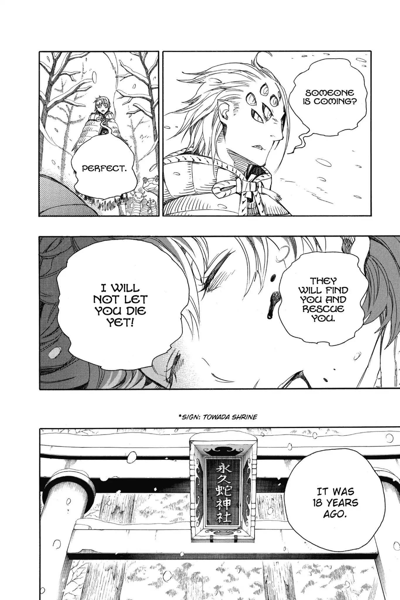 Ao no Exorcist Chapter 75 page 15 - Chapter 75: Frozen Serpent