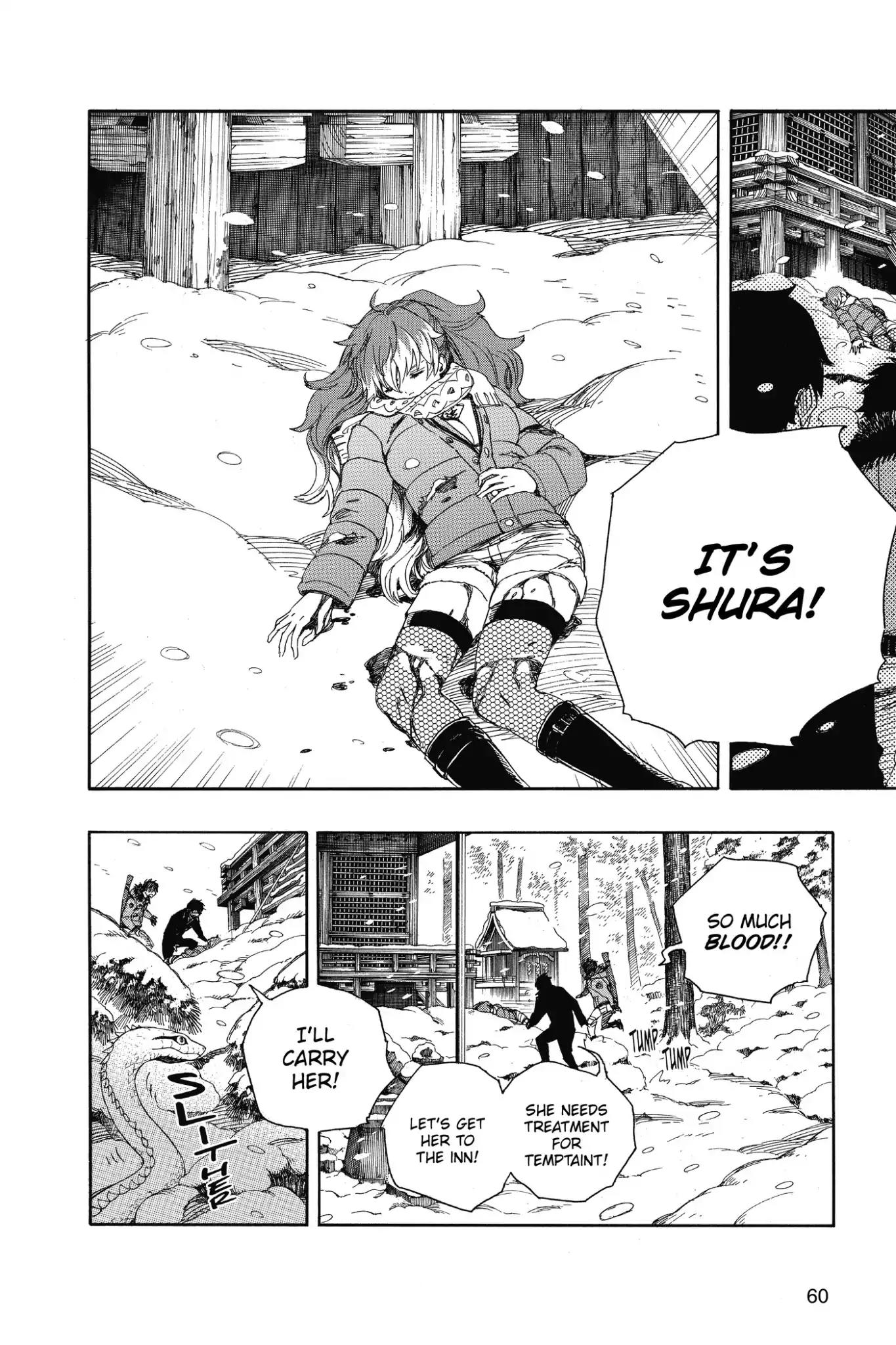 Ao no Exorcist Chapter 75 page 19 - Chapter 75: Frozen Serpent