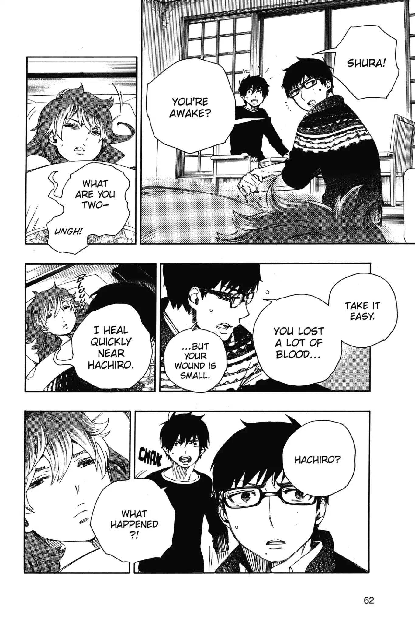 Ao no Exorcist Chapter 75 page 21 - Chapter 75: Frozen Serpent