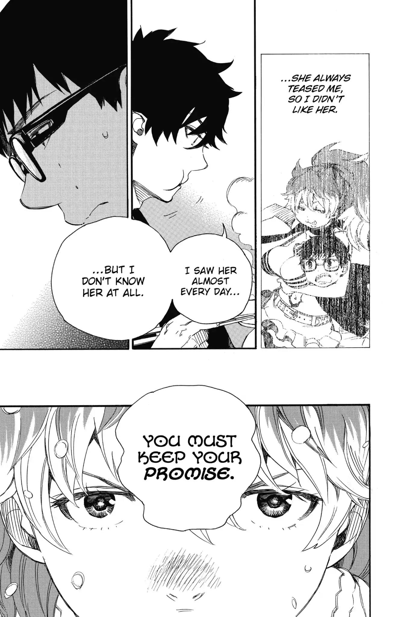 Ao no Exorcist Chapter 75 page 5 - Chapter 75: Frozen Serpent