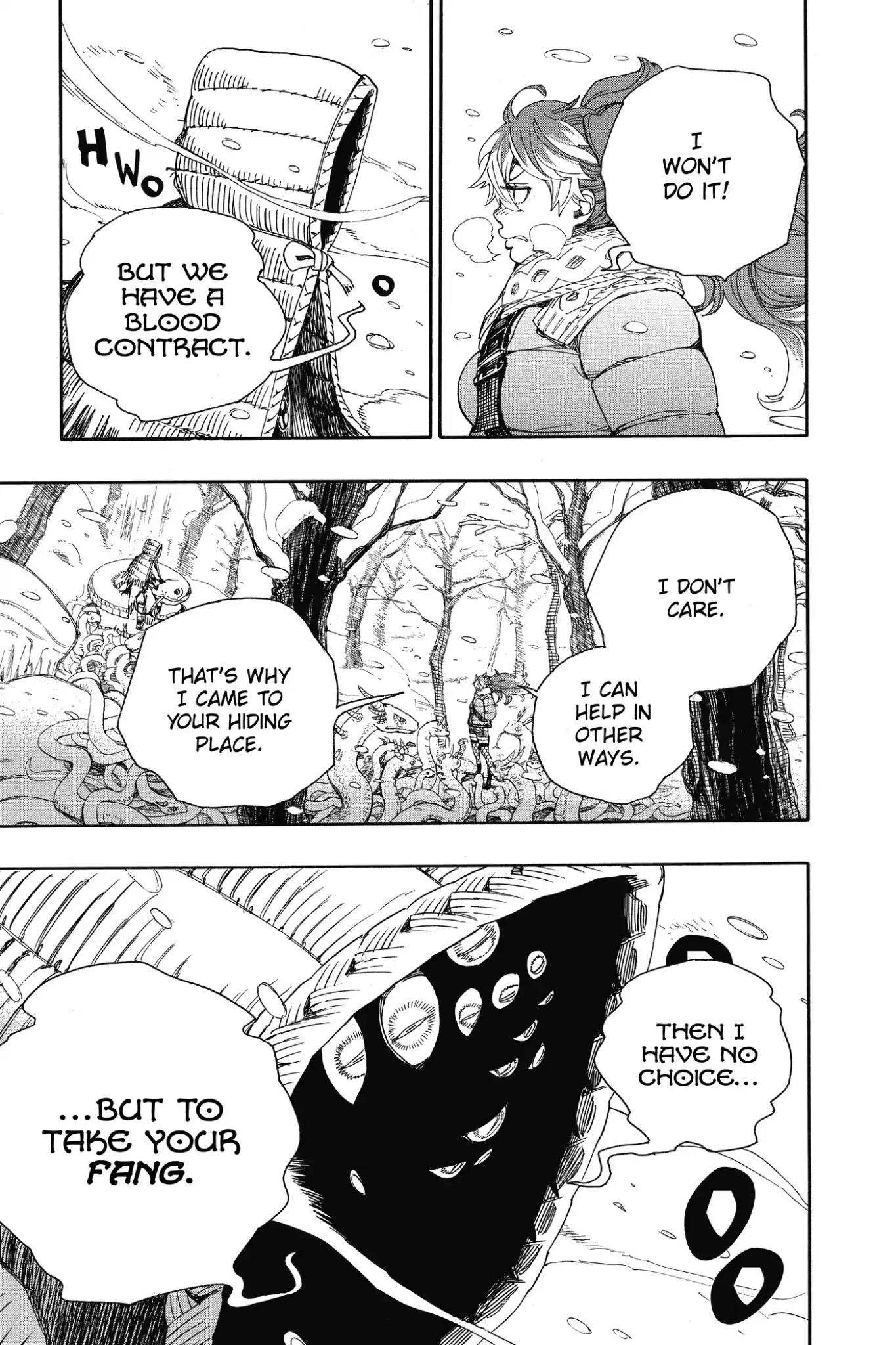 Ao no Exorcist Chapter 75 page 7 - Chapter 75: Frozen Serpent