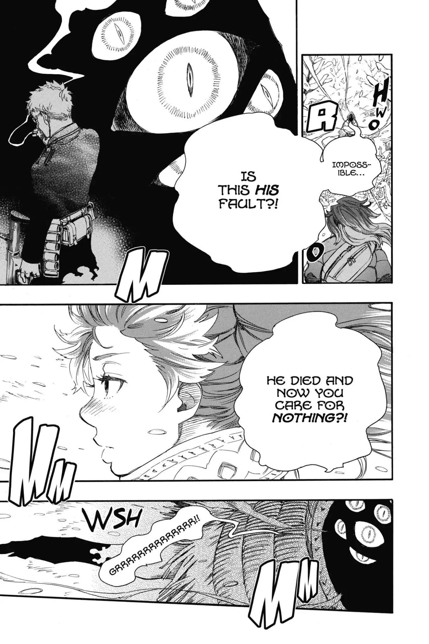 Ao no Exorcist Chapter 75 page 9 - Chapter 75: Frozen Serpent