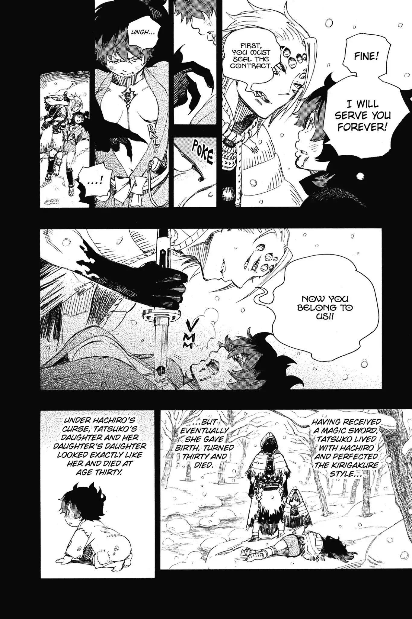 Ao no Exorcist Chapter 76 page 10 - Chapter 76: Goodbye to You