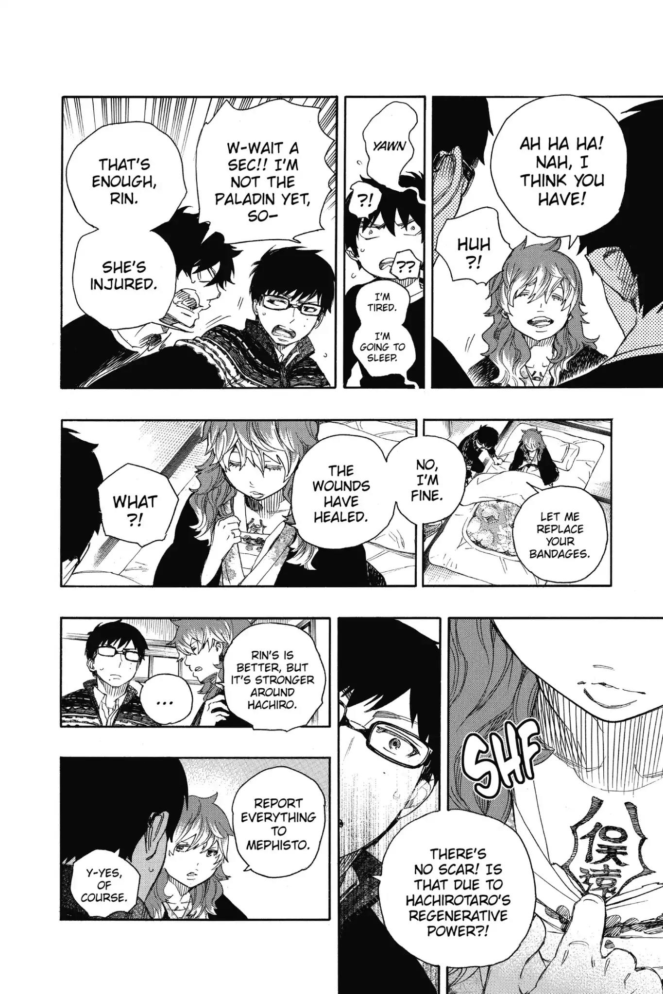 Ao no Exorcist Chapter 76 page 16 - Chapter 76: Goodbye to You