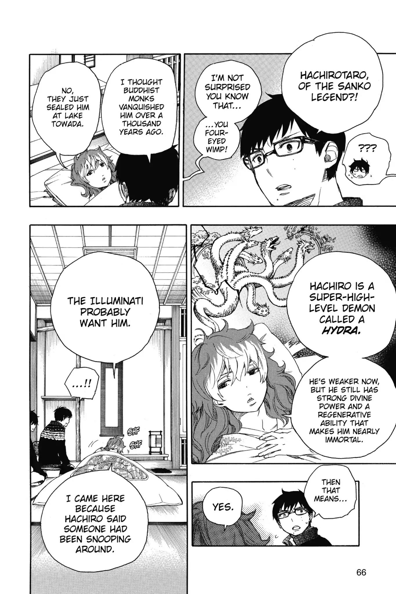 Ao no Exorcist Chapter 76 page 2 - Chapter 76: Goodbye to You