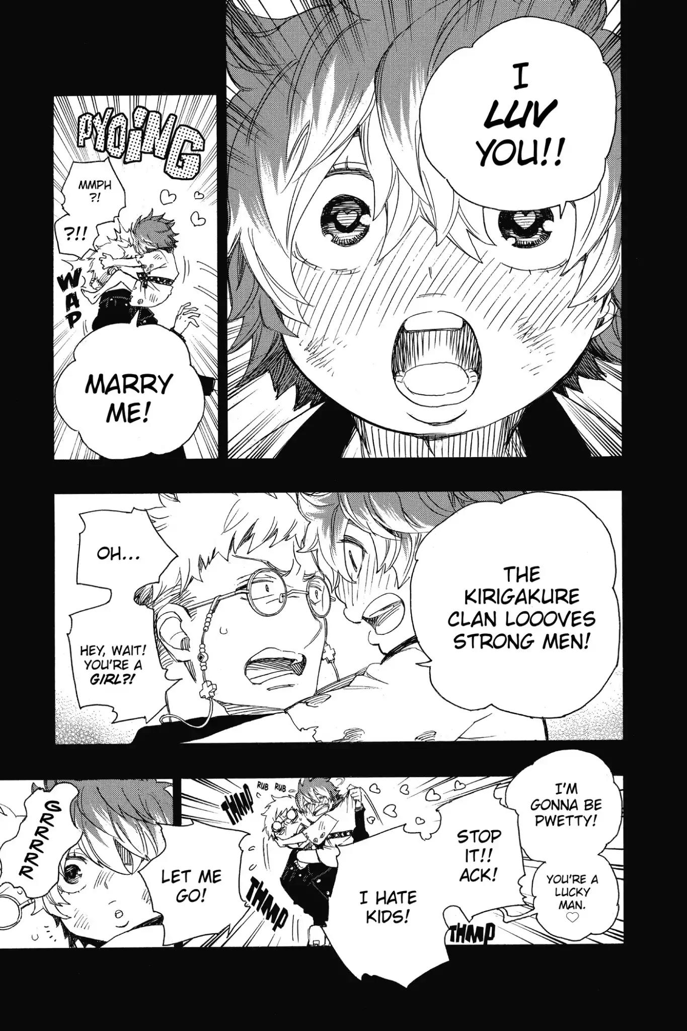 Ao no Exorcist Chapter 76 page 25 - Chapter 76: Goodbye to You