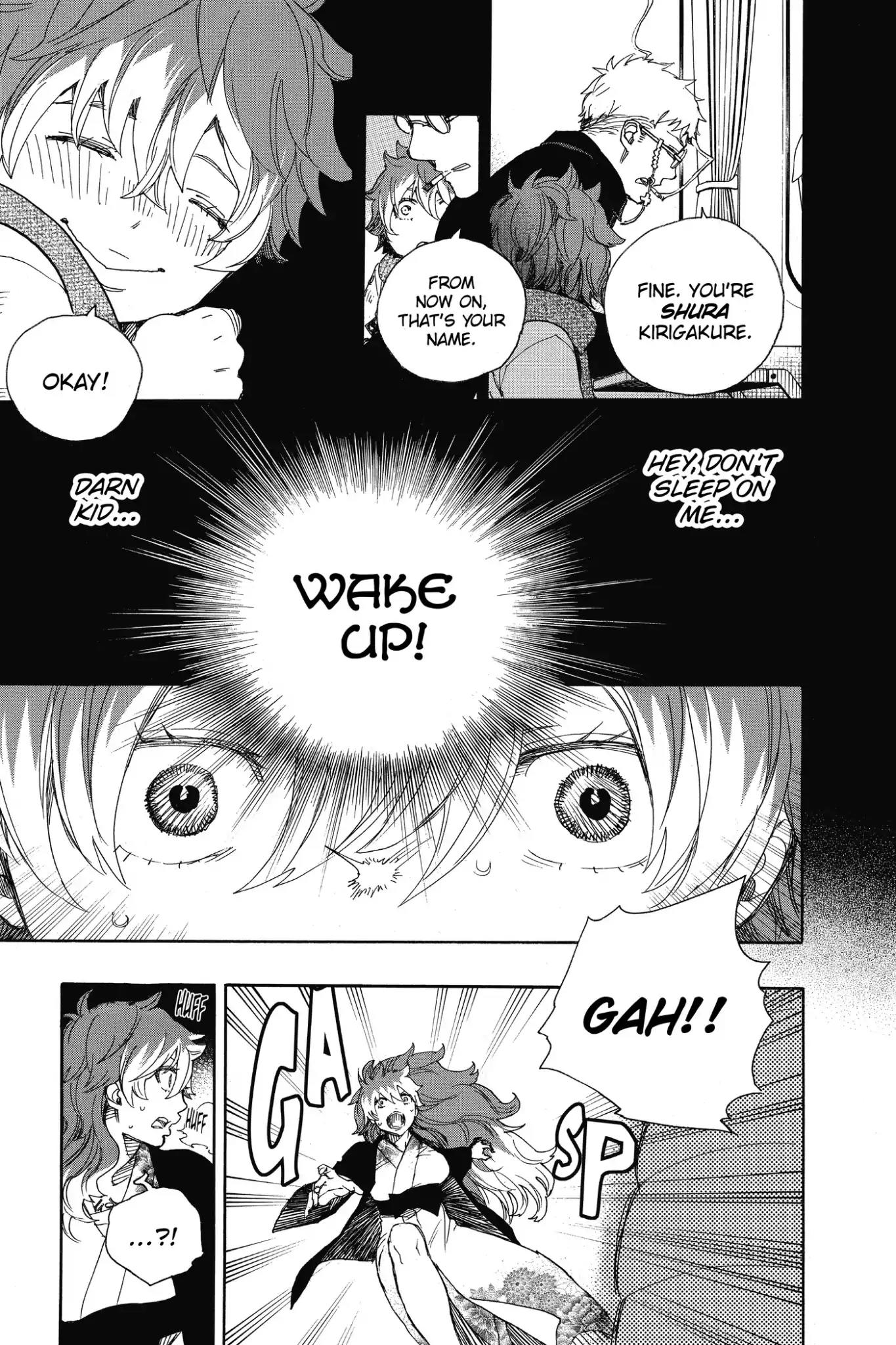 Ao no Exorcist Chapter 76 page 27 - Chapter 76: Goodbye to You