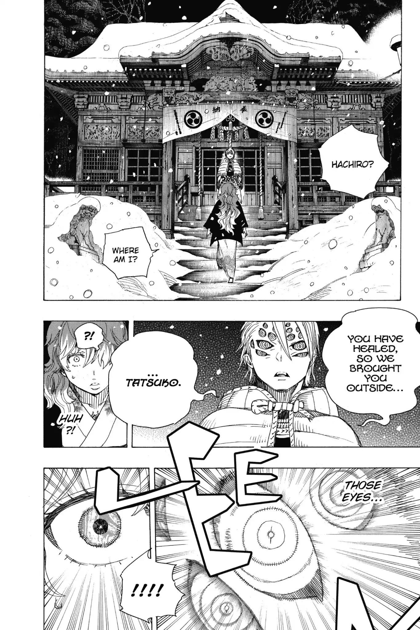 Ao no Exorcist Chapter 76 page 28 - Chapter 76: Goodbye to You