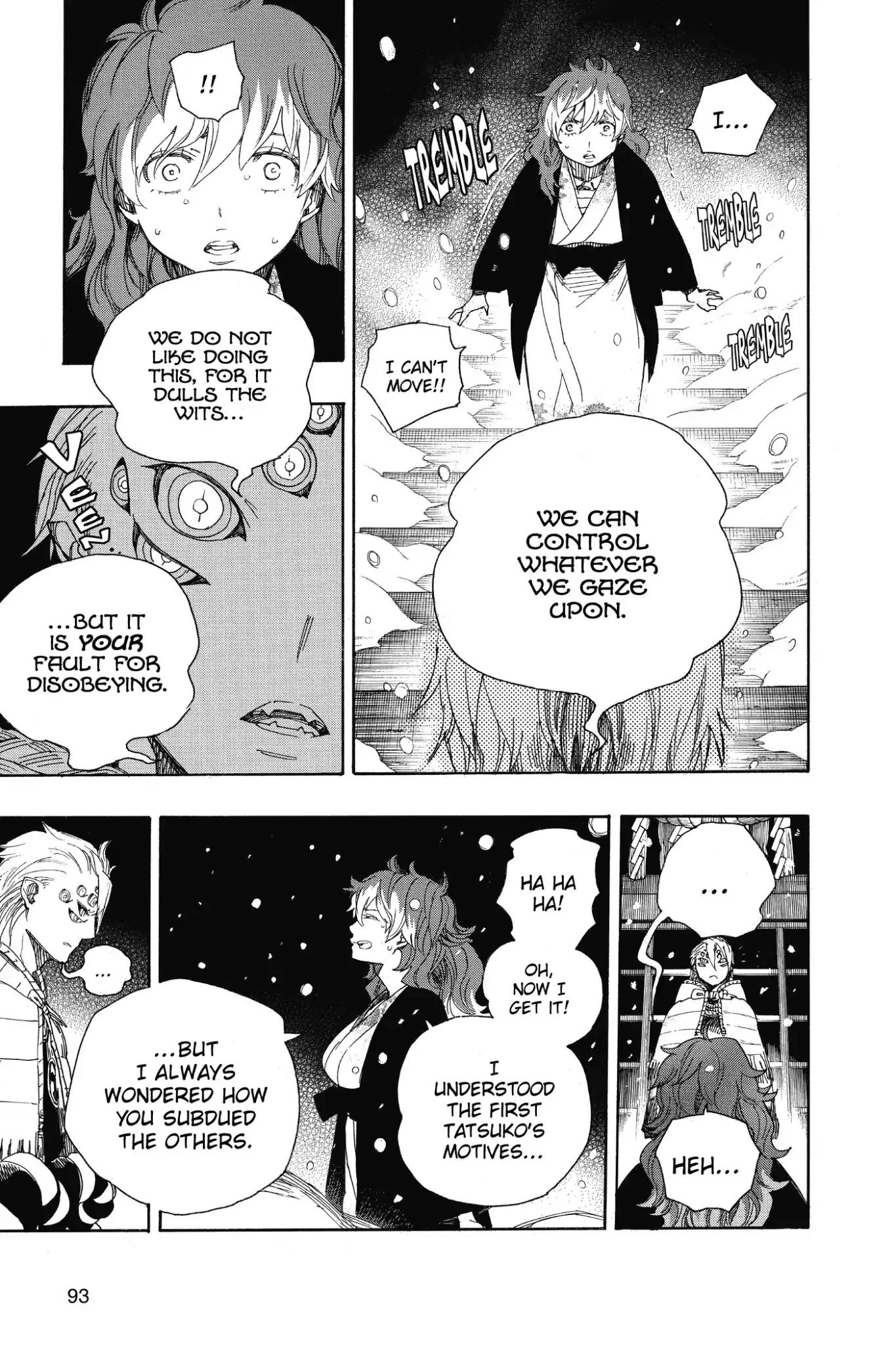 Ao no Exorcist Chapter 76 page 29 - Chapter 76: Goodbye to You