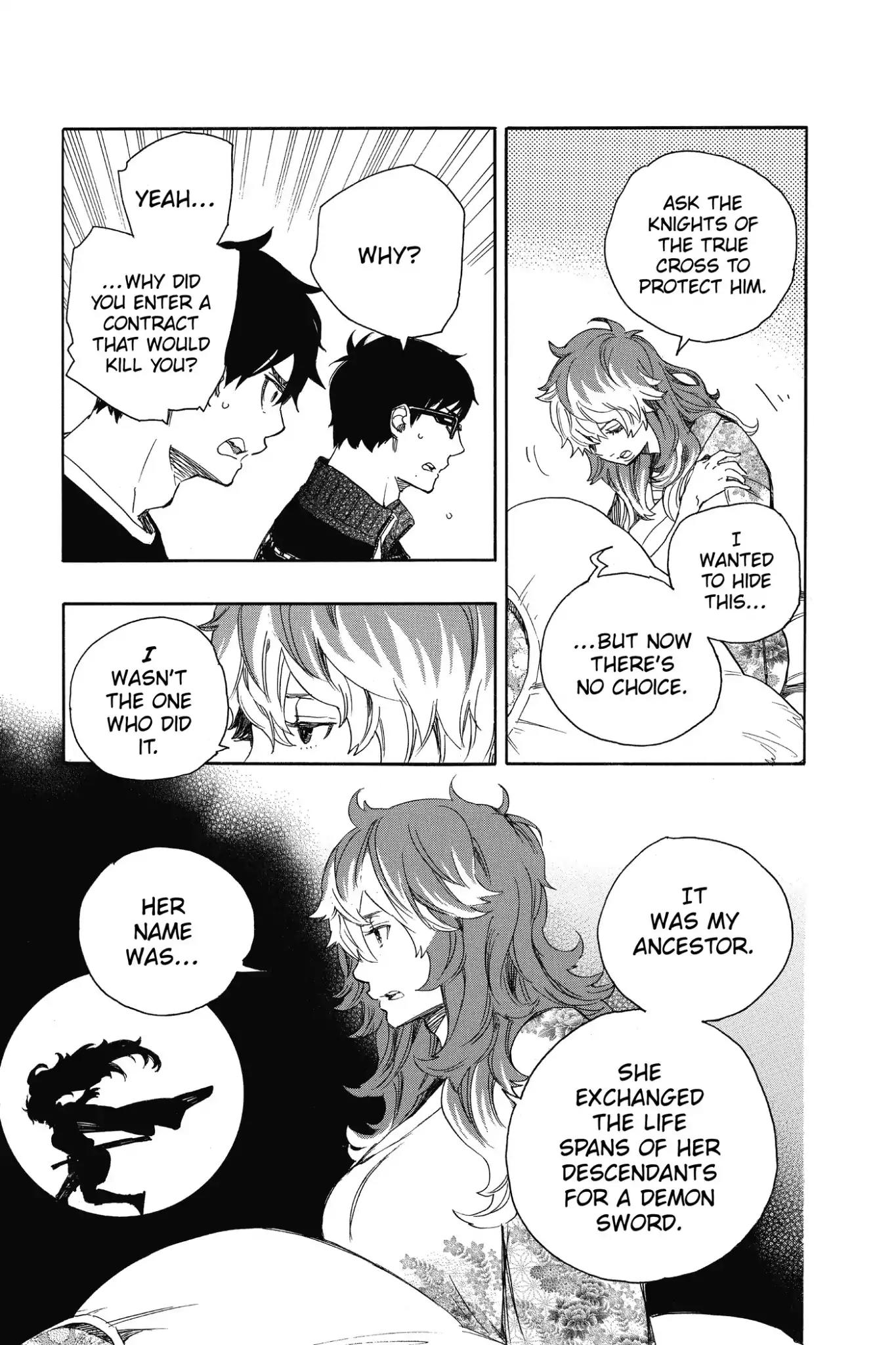 Ao no Exorcist Chapter 76 page 3 - Chapter 76: Goodbye to You