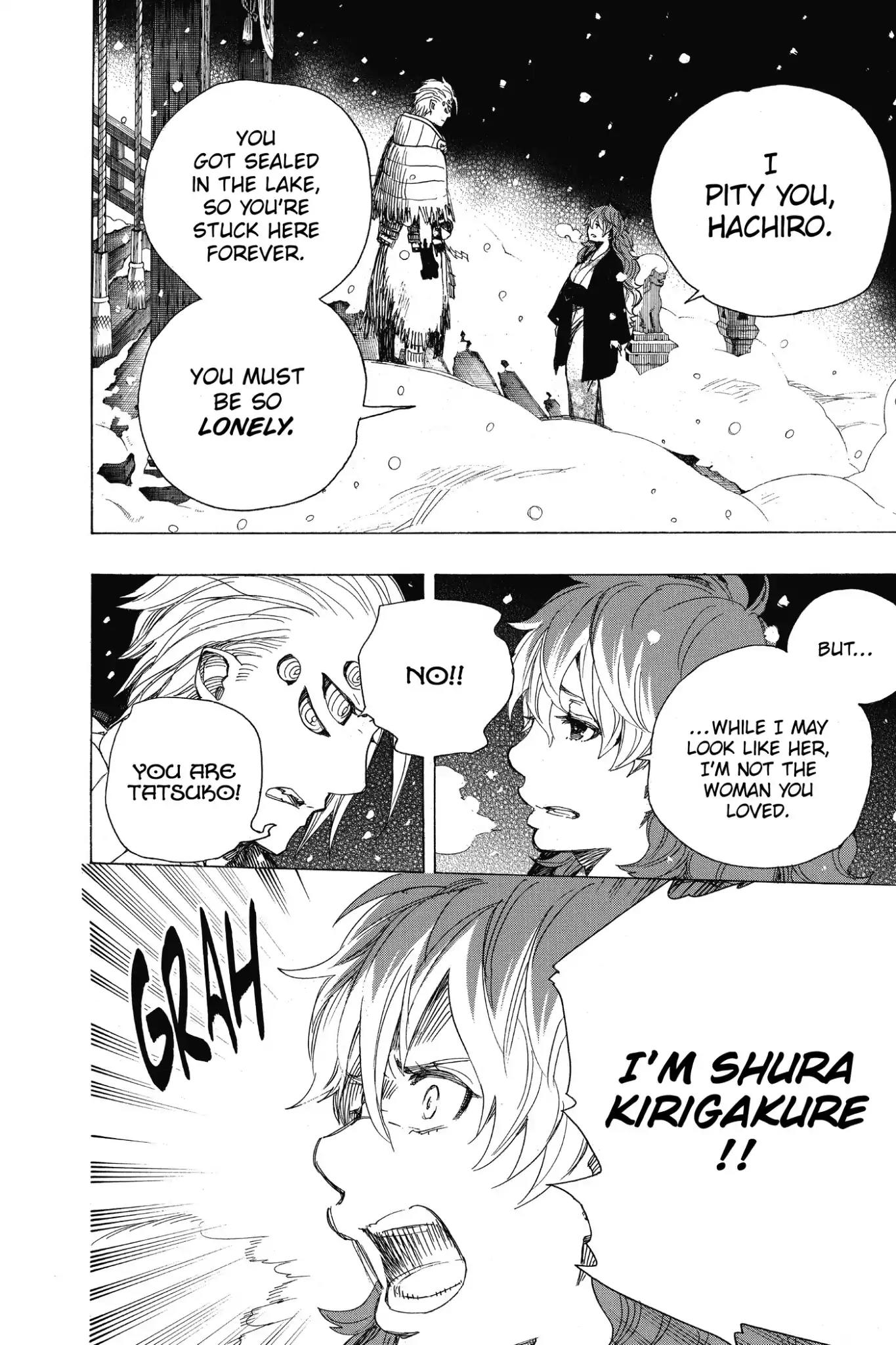 Ao no Exorcist Chapter 76 page 30 - Chapter 76: Goodbye to You