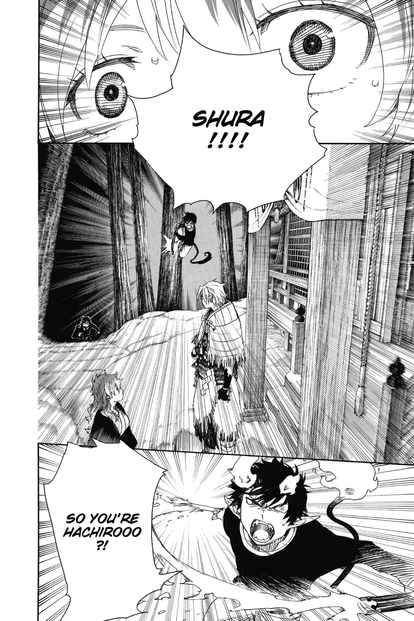 Ao no Exorcist Chapter 76 page 32 - Chapter 76: Goodbye to You
