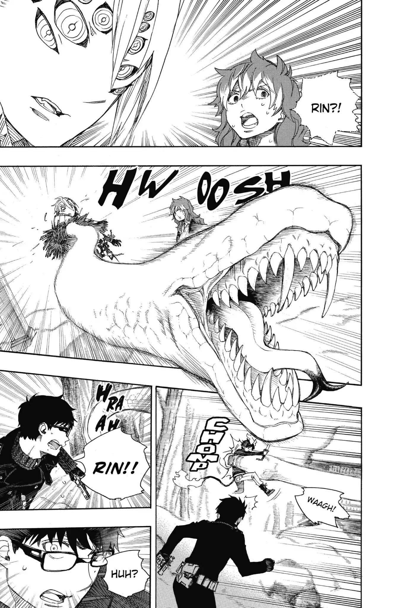 Ao no Exorcist Chapter 76 page 33 - Chapter 76: Goodbye to You