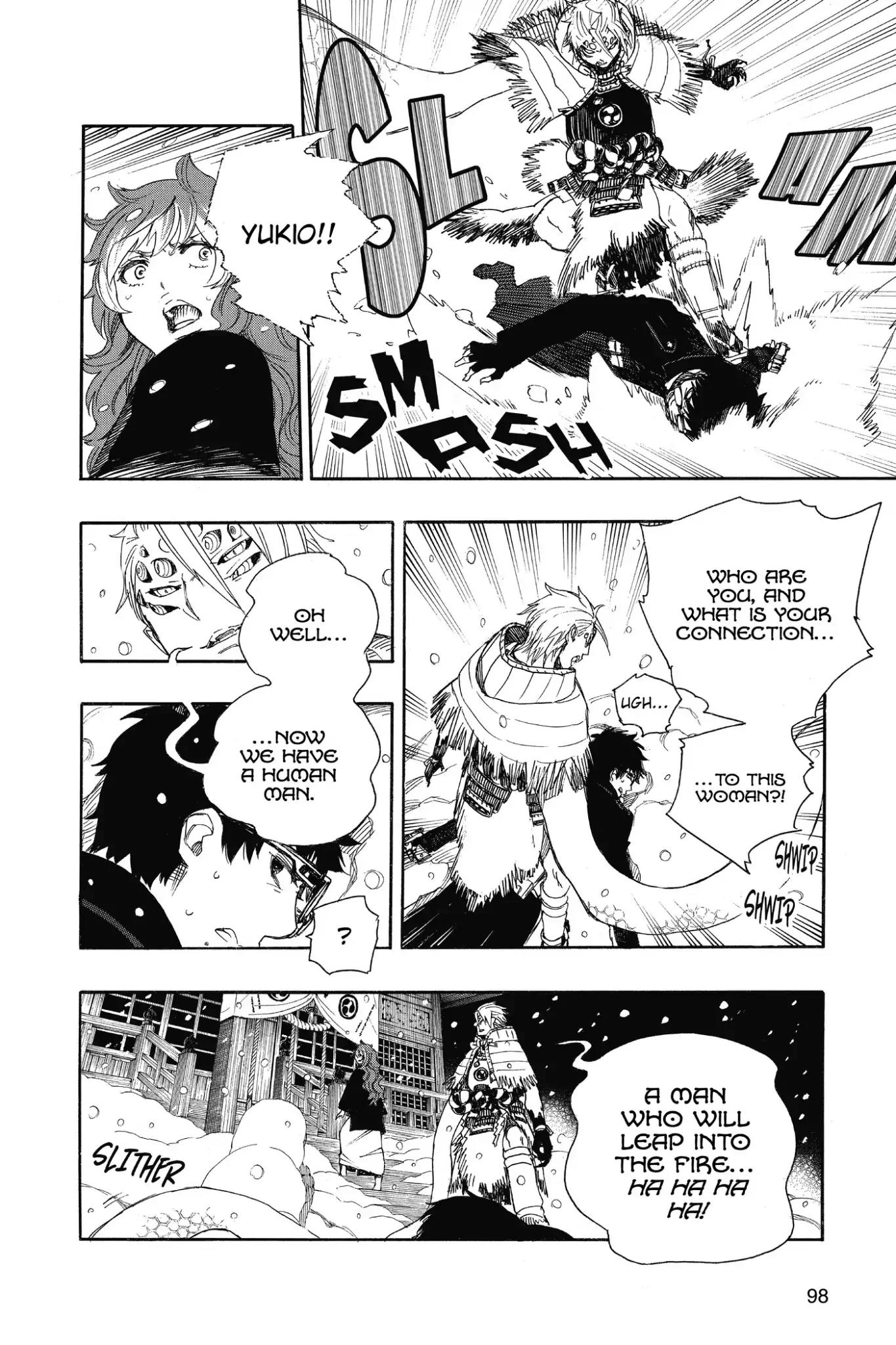 Ao no Exorcist Chapter 76 page 34 - Chapter 76: Goodbye to You