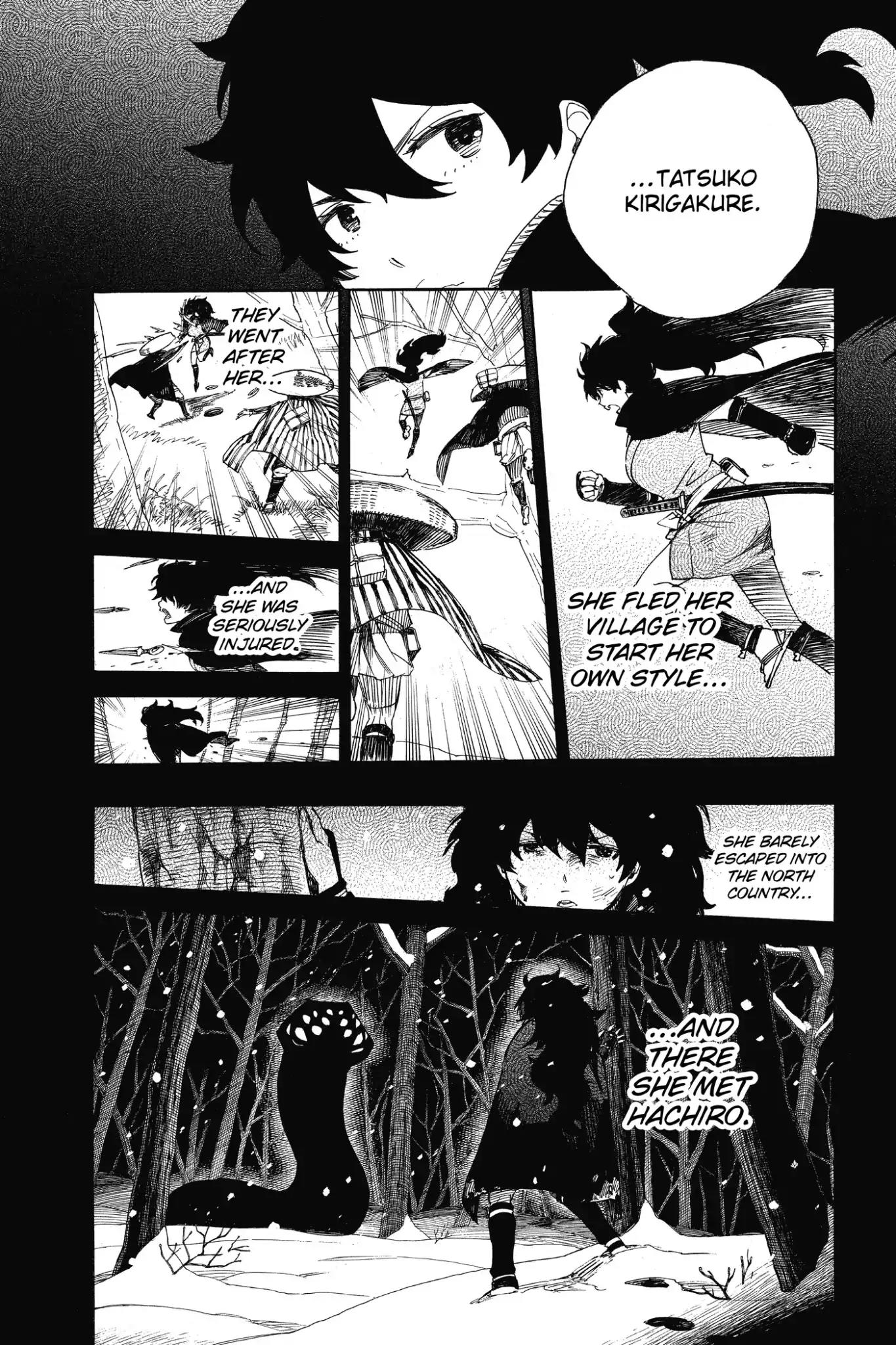 Ao no Exorcist Chapter 76 page 4 - Chapter 76: Goodbye to You