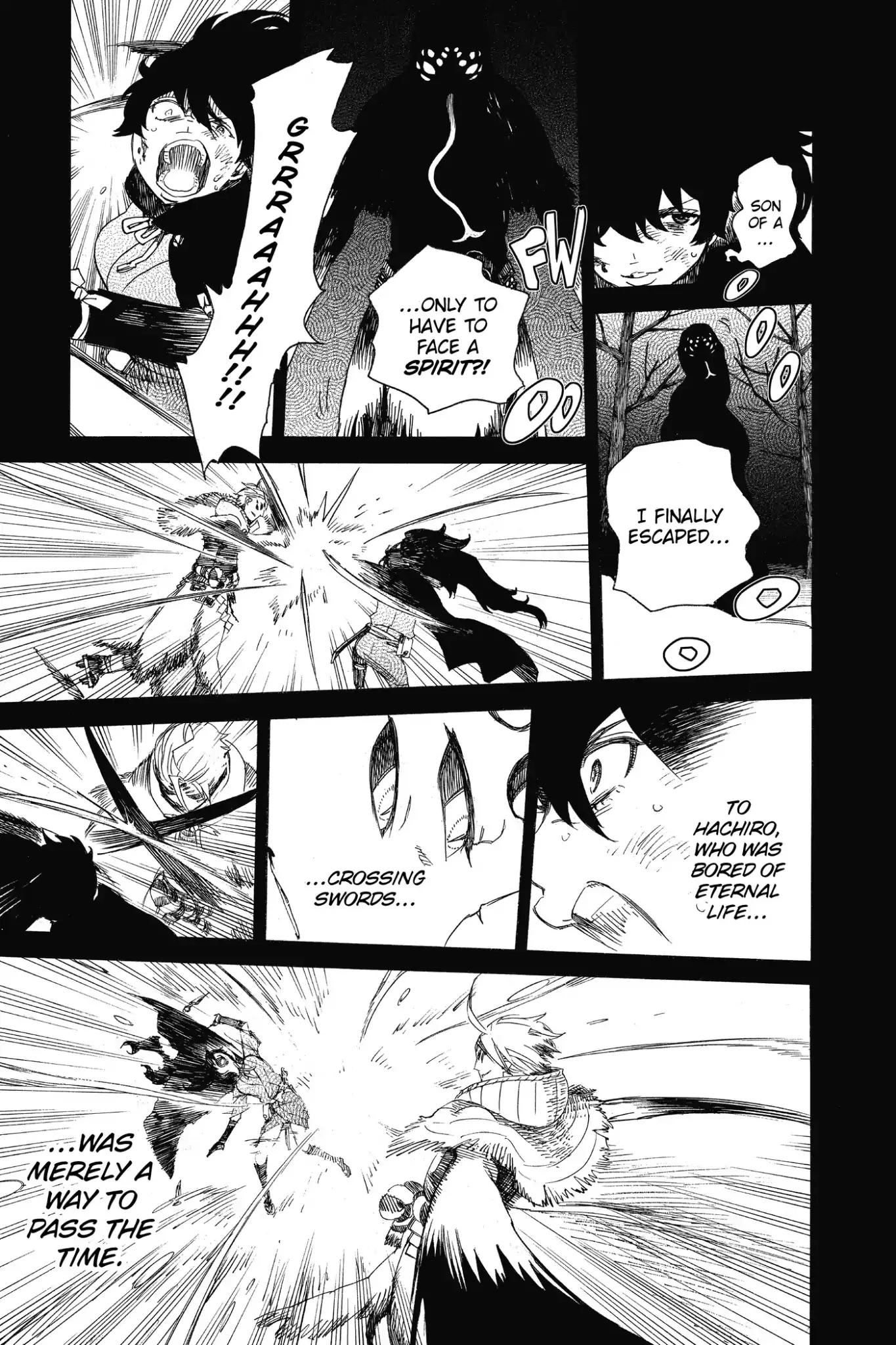 Ao no Exorcist Chapter 76 page 5 - Chapter 76: Goodbye to You