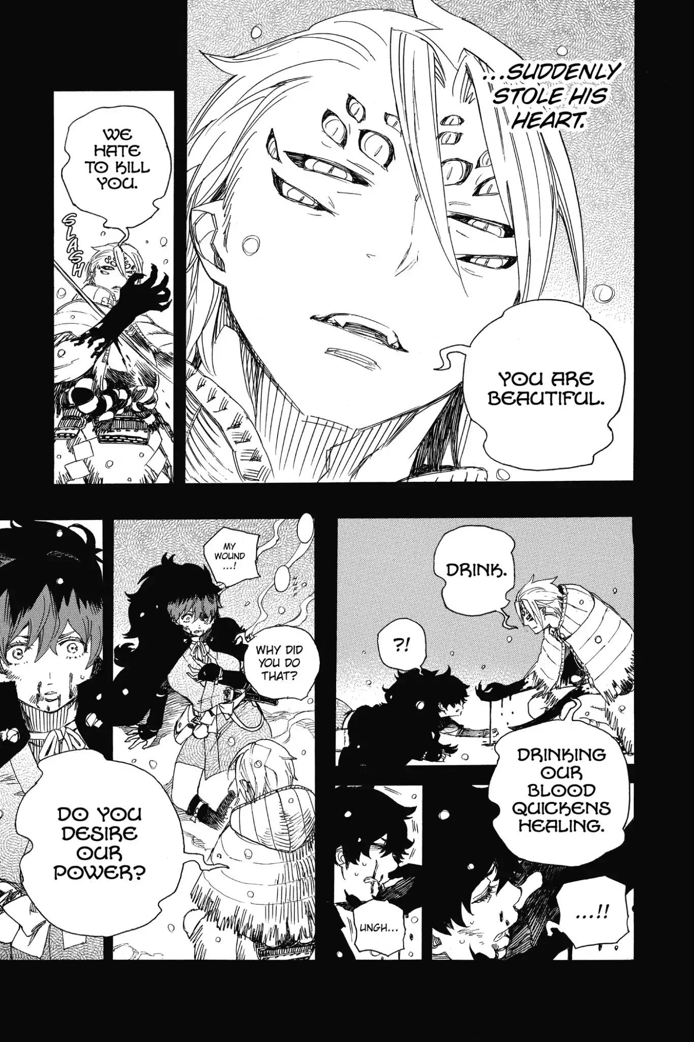 Ao no Exorcist Chapter 76 page 7 - Chapter 76: Goodbye to You