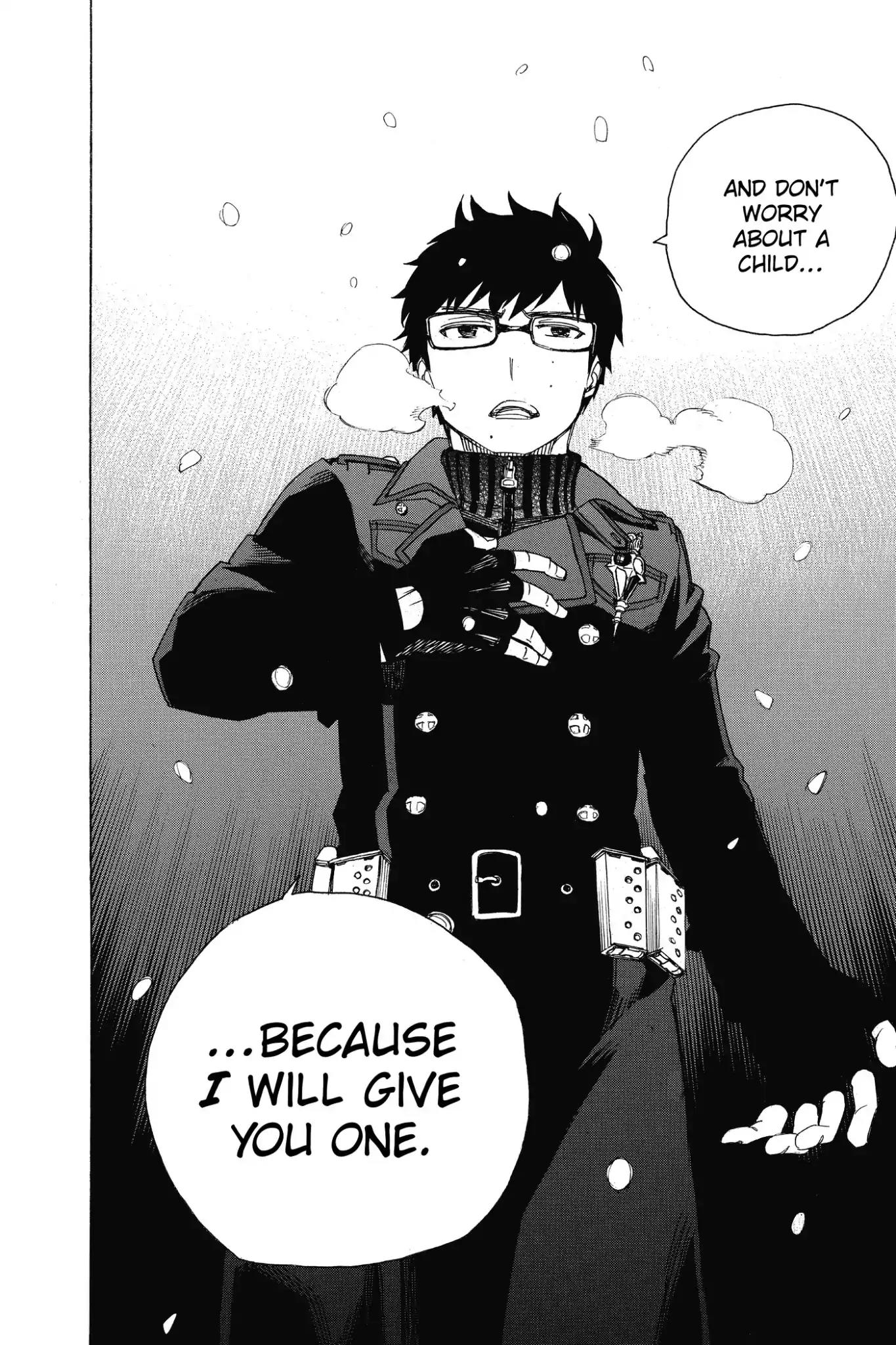 Ao no Exorcist Chapter 77 page 14 - Chapter 77: It's All Right If I Don't Go Back