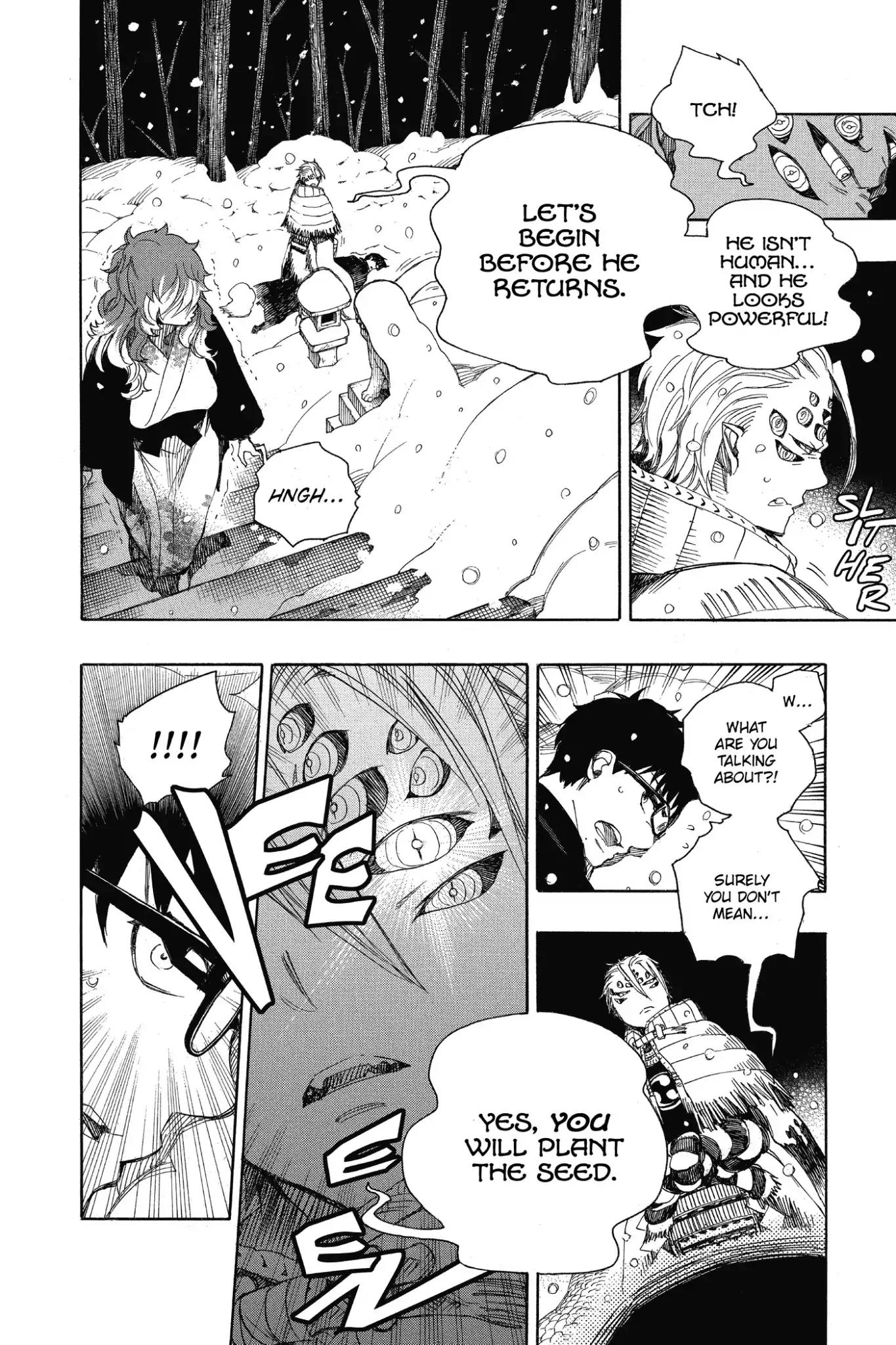 Ao no Exorcist Chapter 77 page 2 - Chapter 77: It's All Right If I Don't Go Back