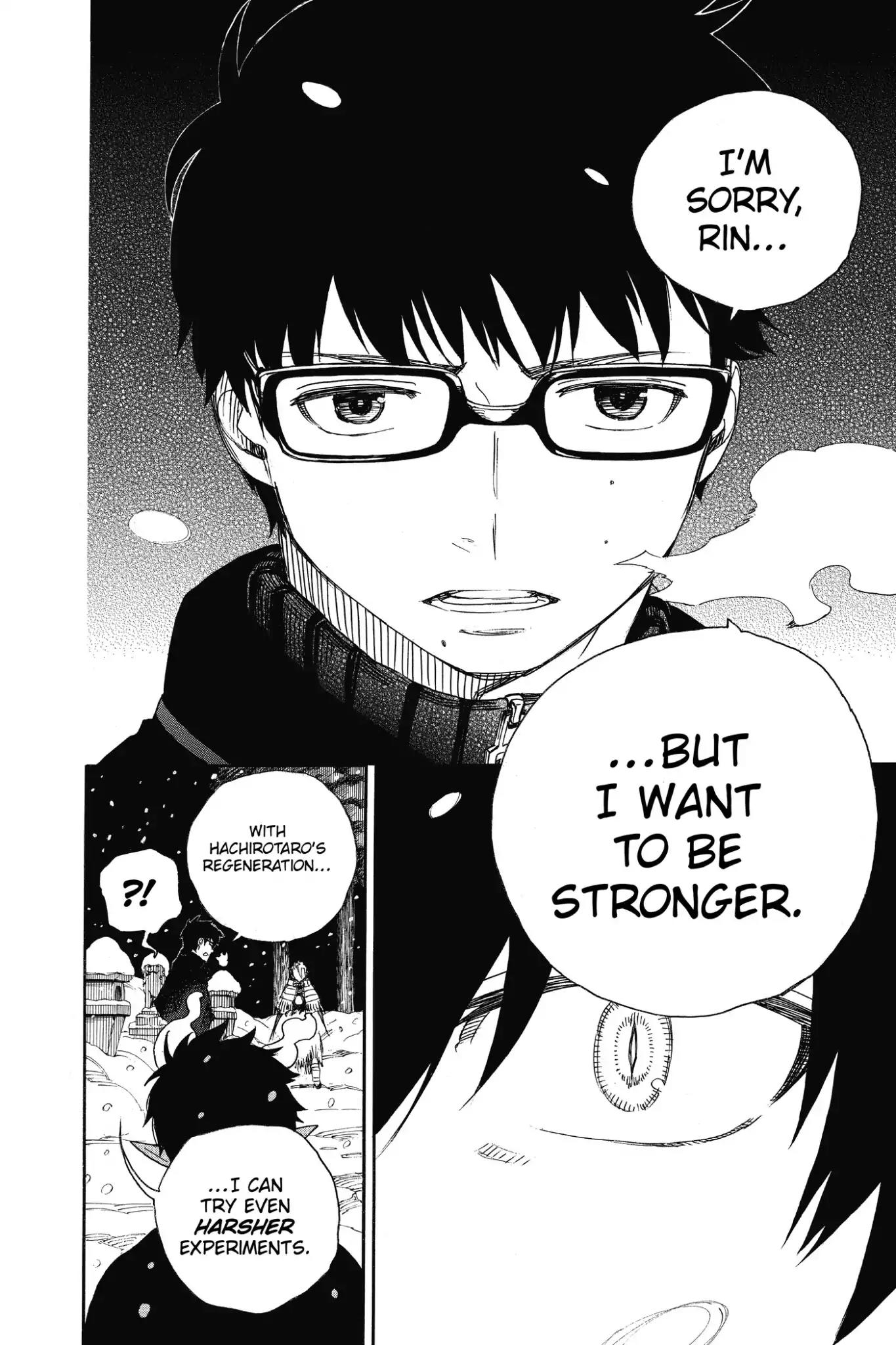 Ao no Exorcist Chapter 77 page 20 - Chapter 77: It's All Right If I Don't Go Back