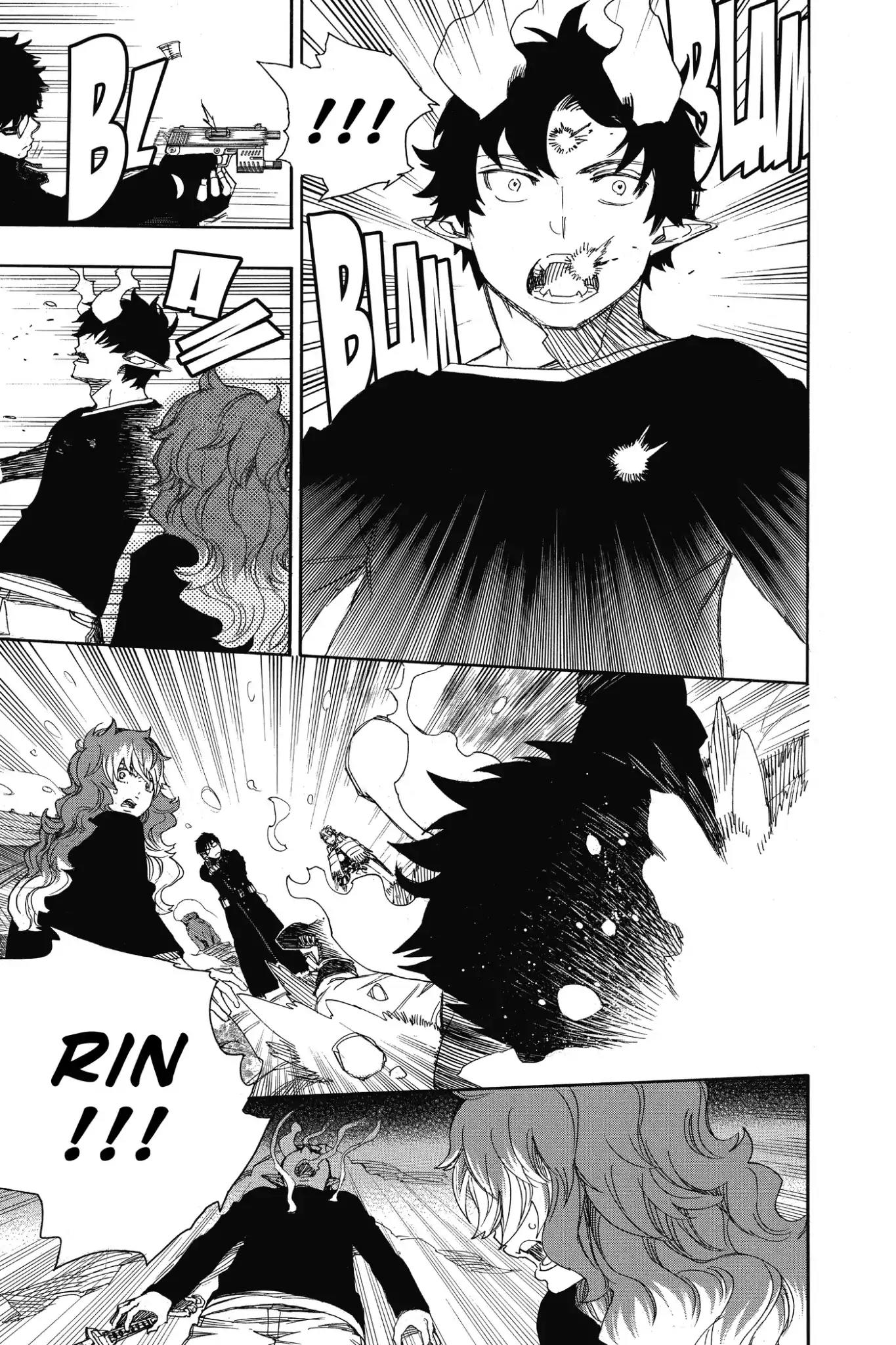 Ao no Exorcist Chapter 77 page 23 - Chapter 77: It's All Right If I Don't Go Back