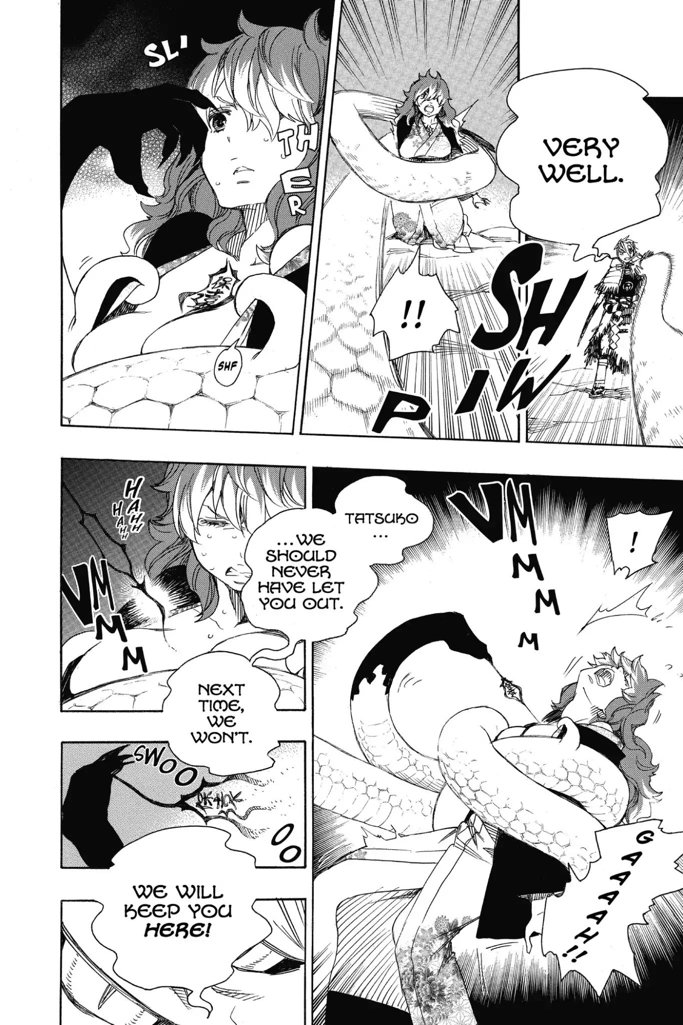 Ao no Exorcist Chapter 77 page 26 - Chapter 77: It's All Right If I Don't Go Back