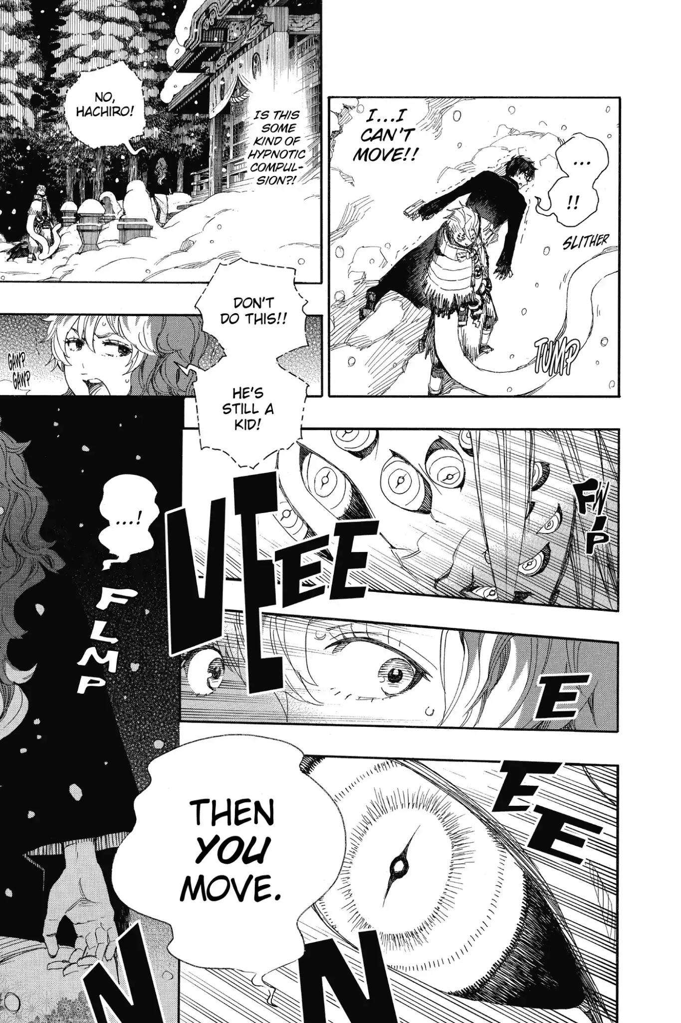 Ao no Exorcist Chapter 77 page 3 - Chapter 77: It's All Right If I Don't Go Back