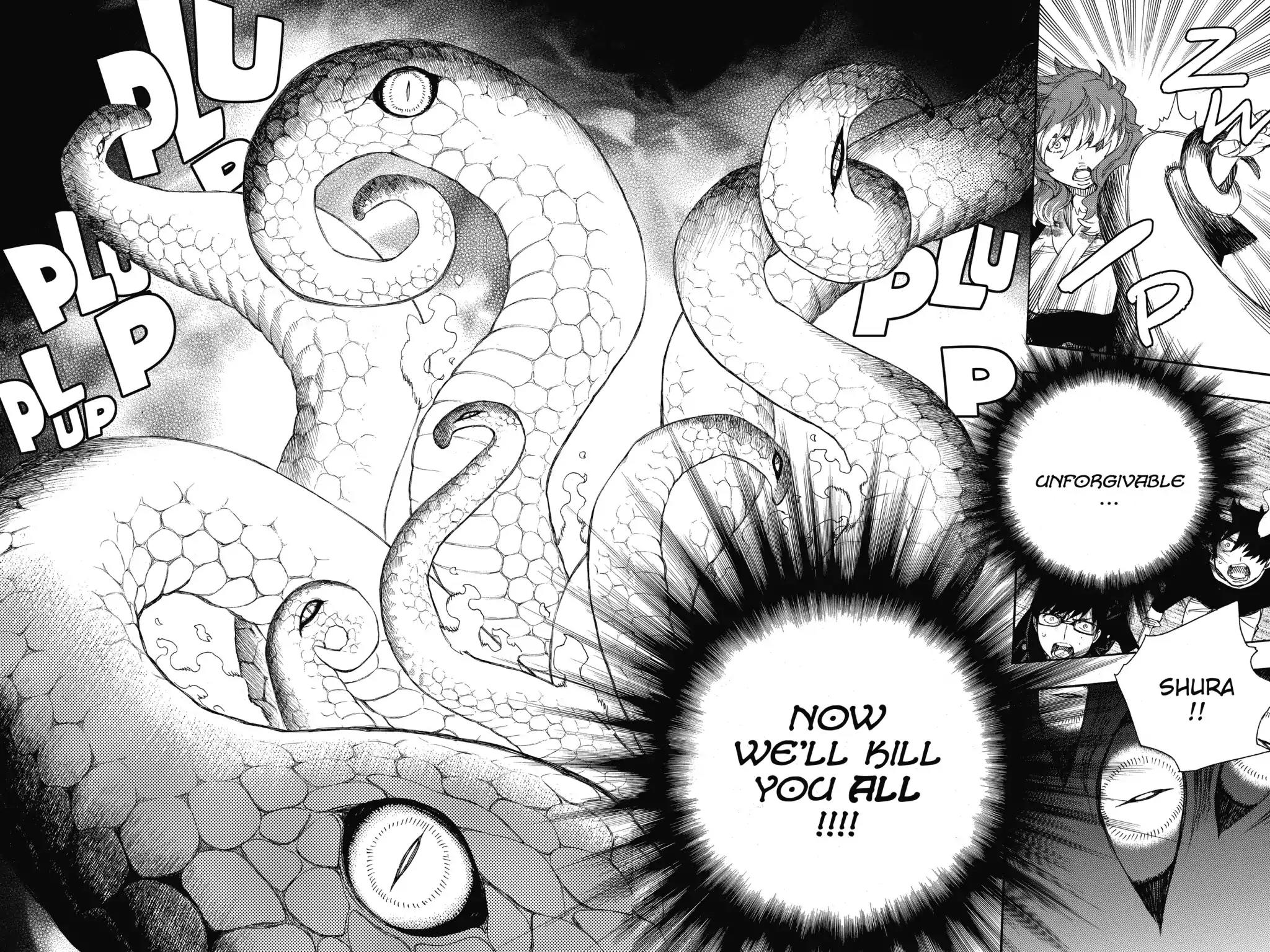 Ao no Exorcist Chapter 77 page 34 - Chapter 77: It's All Right If I Don't Go Back