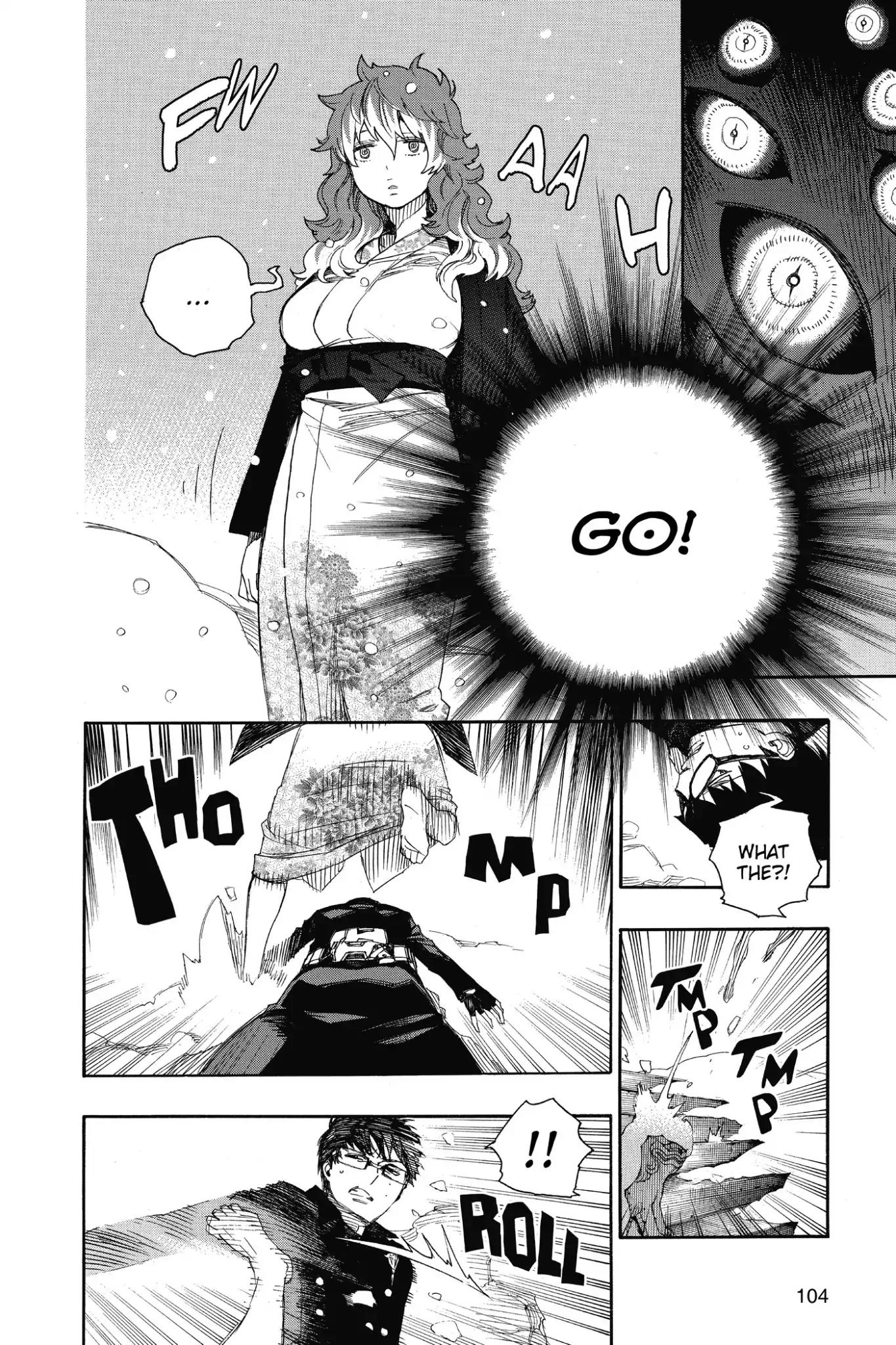 Ao no Exorcist Chapter 77 page 4 - Chapter 77: It's All Right If I Don't Go Back