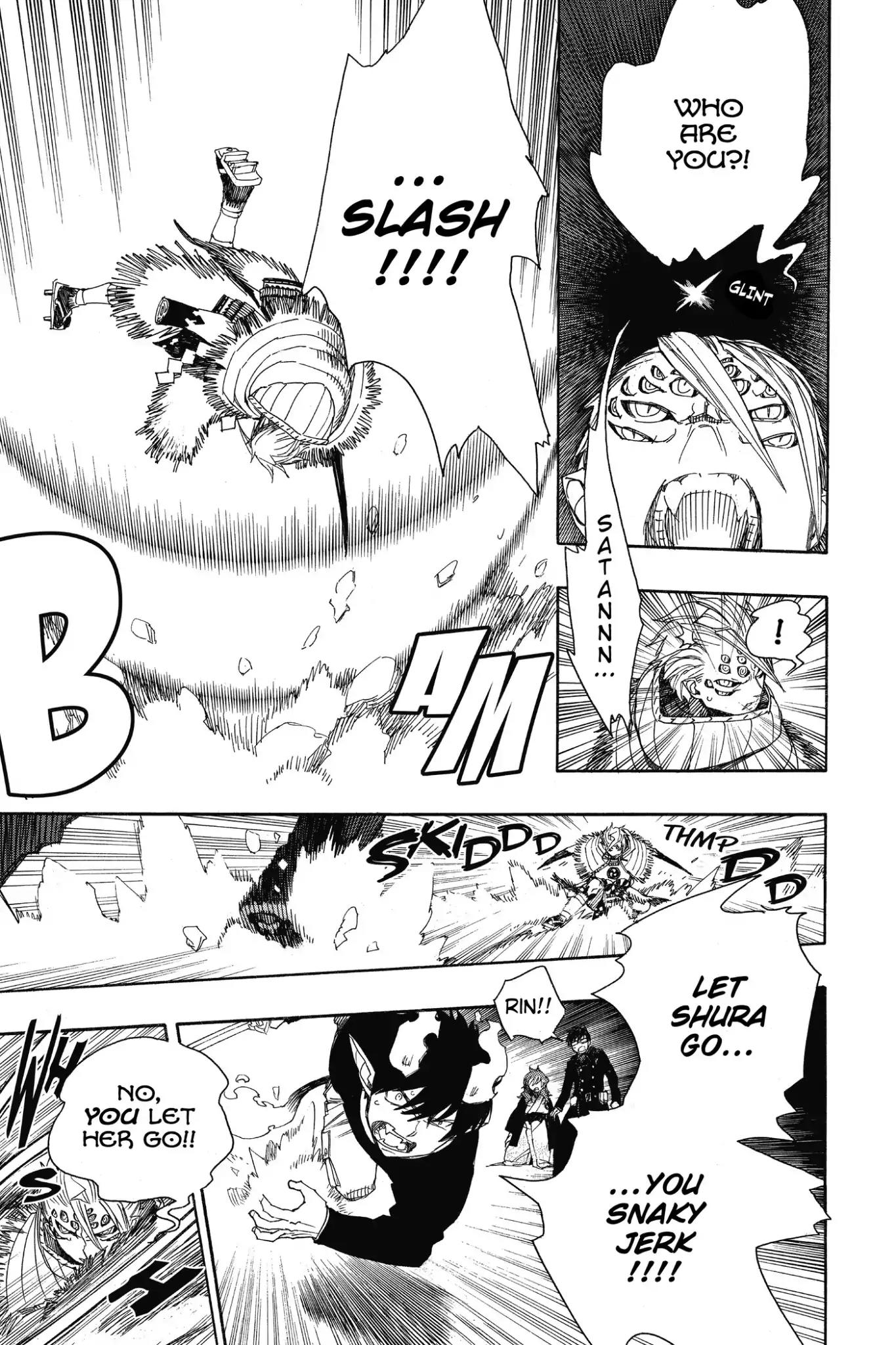 Ao no Exorcist Chapter 77 page 7 - Chapter 77: It's All Right If I Don't Go Back