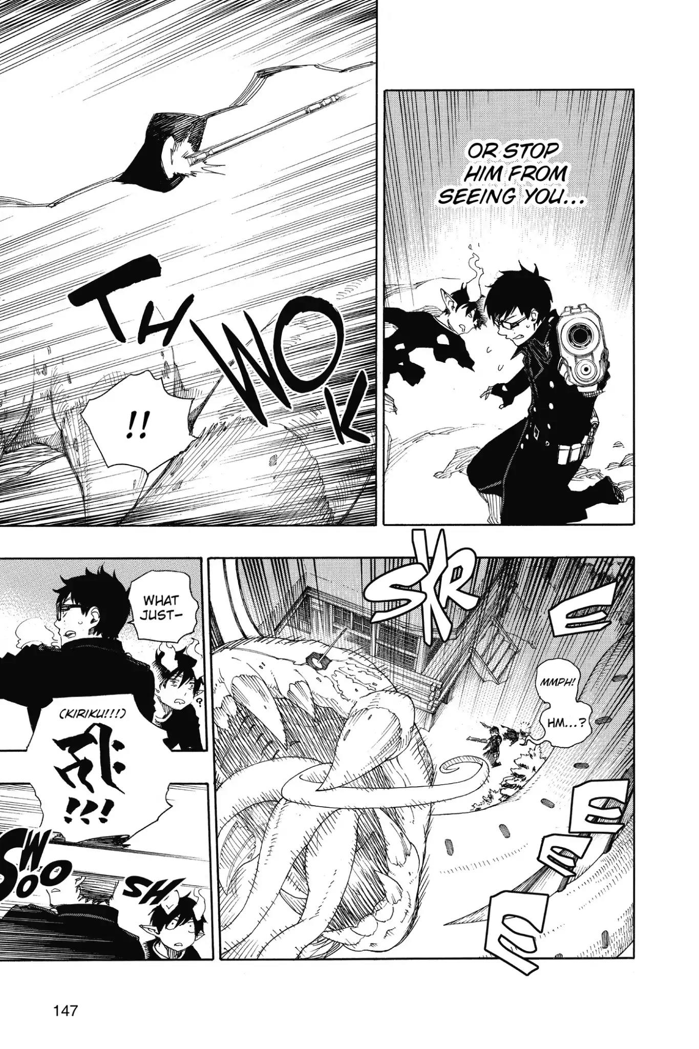 Ao no Exorcist Chapter 78 page 10 - Chapter 78: As If Begging for Tears