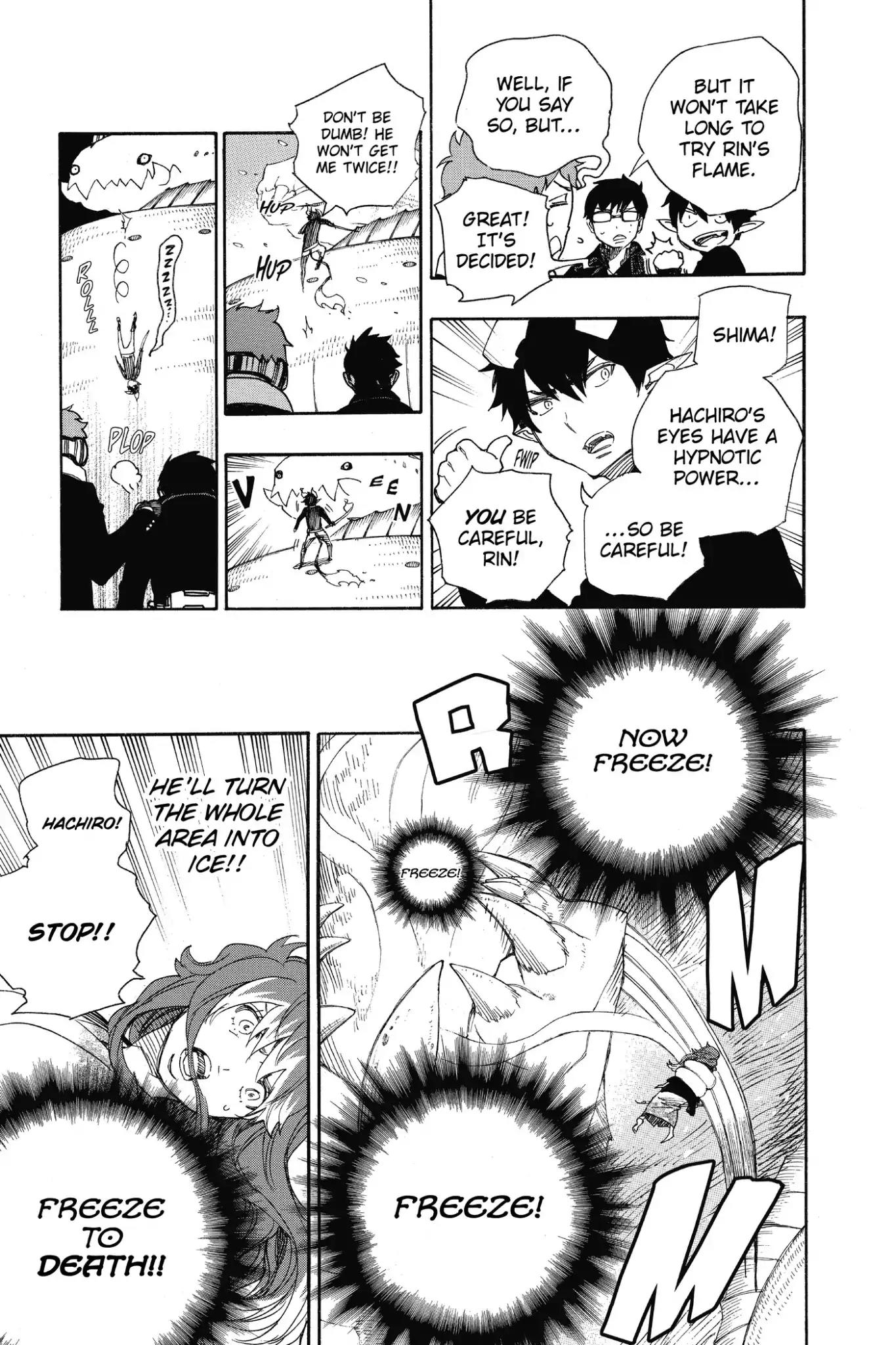 Ao no Exorcist Chapter 78 page 12 - Chapter 78: As If Begging for Tears