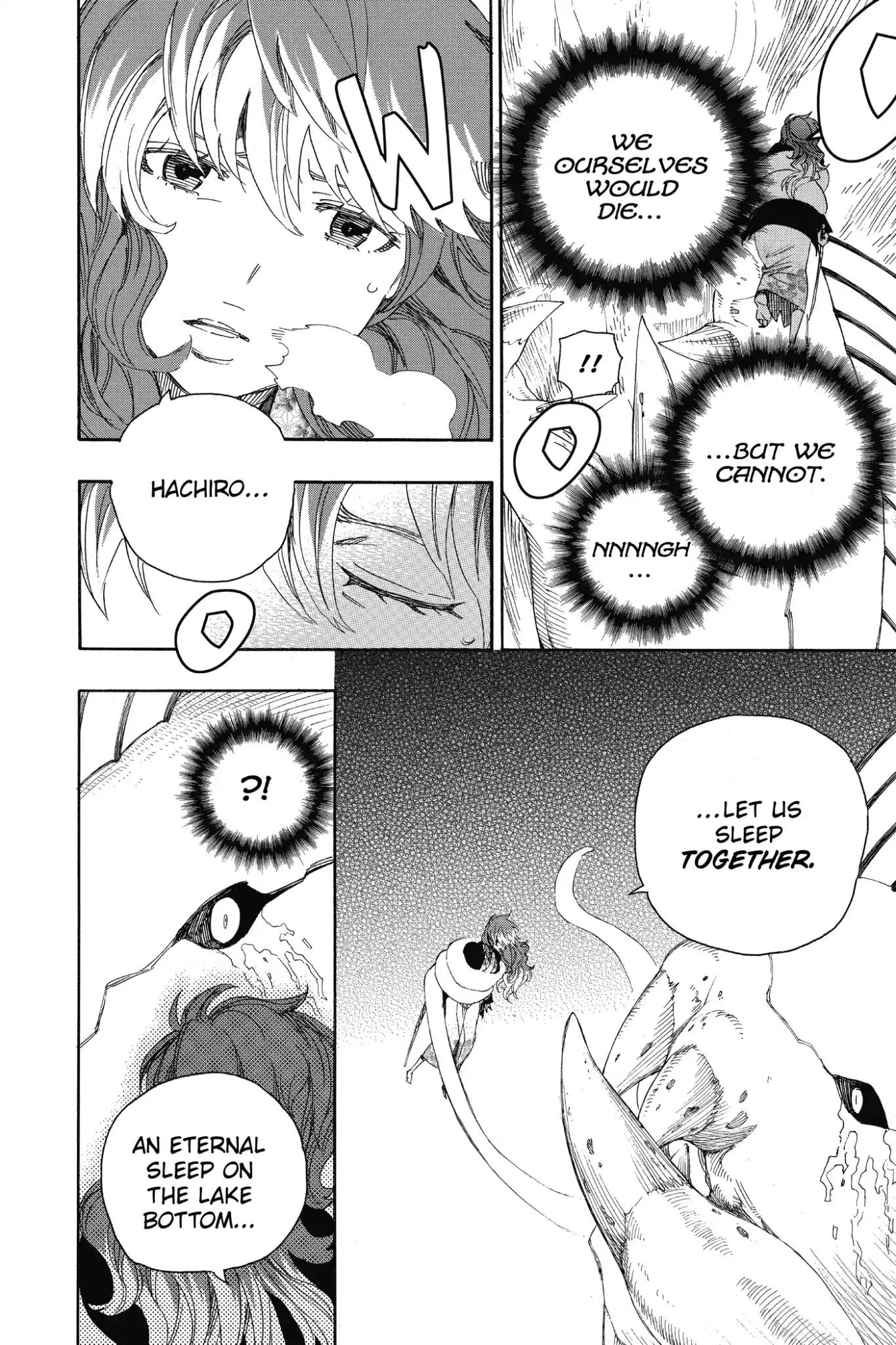 Ao no Exorcist Chapter 78 page 13 - Chapter 78: As If Begging for Tears