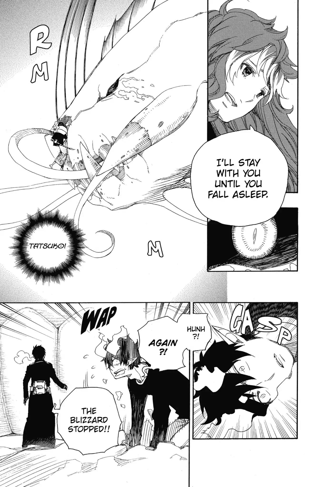 Ao no Exorcist Chapter 78 page 14 - Chapter 78: As If Begging for Tears