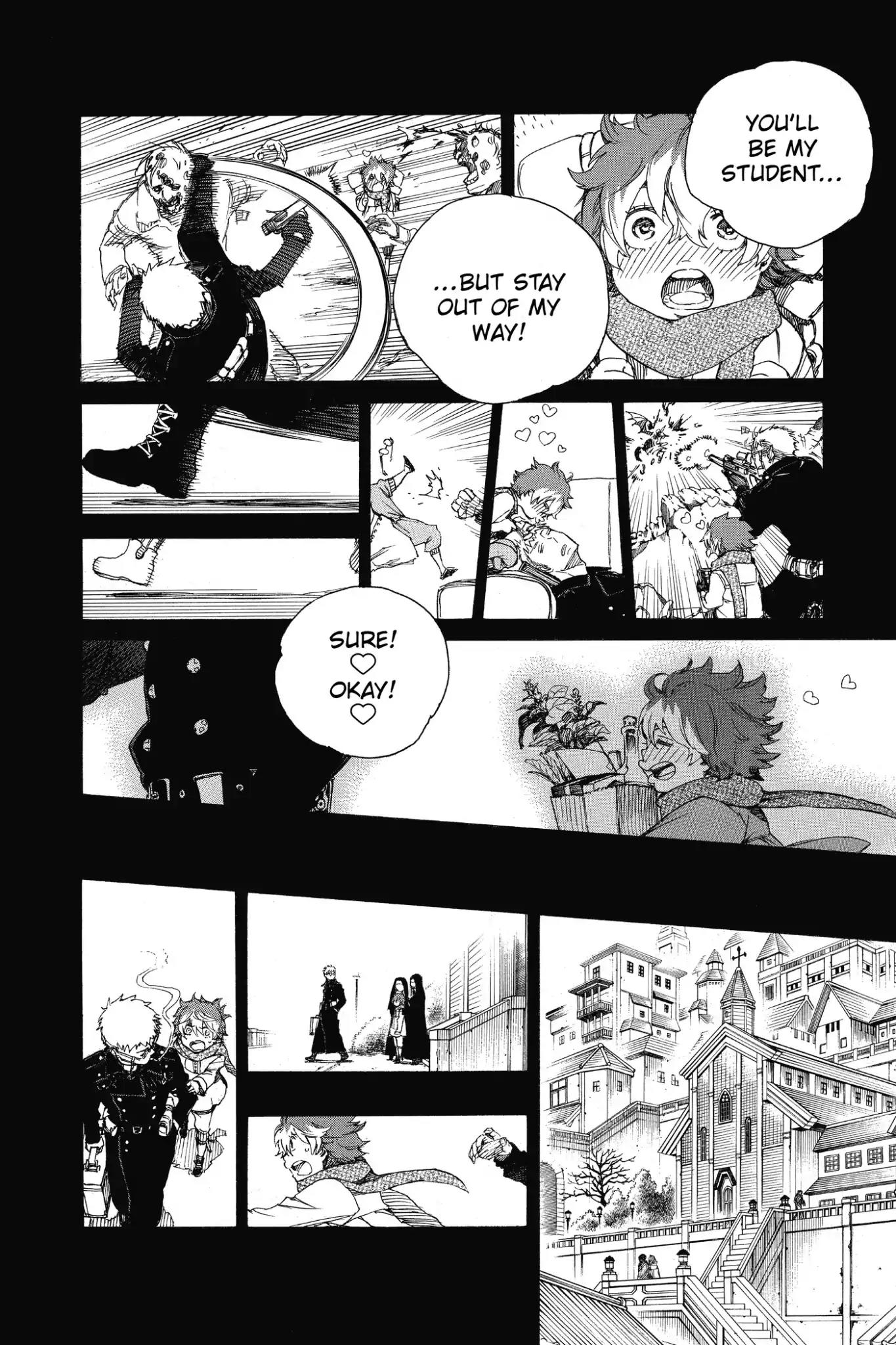 Ao no Exorcist Chapter 78 page 18 - Chapter 78: As If Begging for Tears