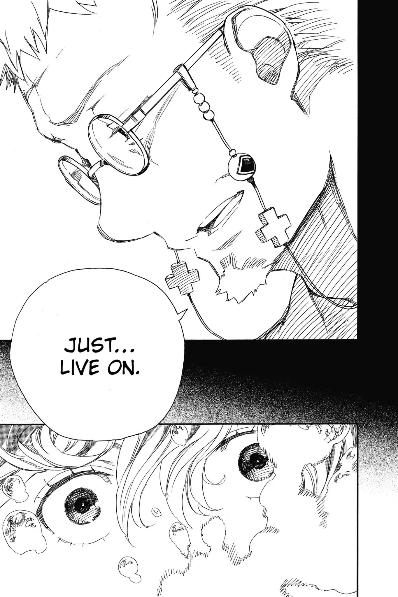 Ao no Exorcist Chapter 78 page 27 - Chapter 78: As If Begging for Tears