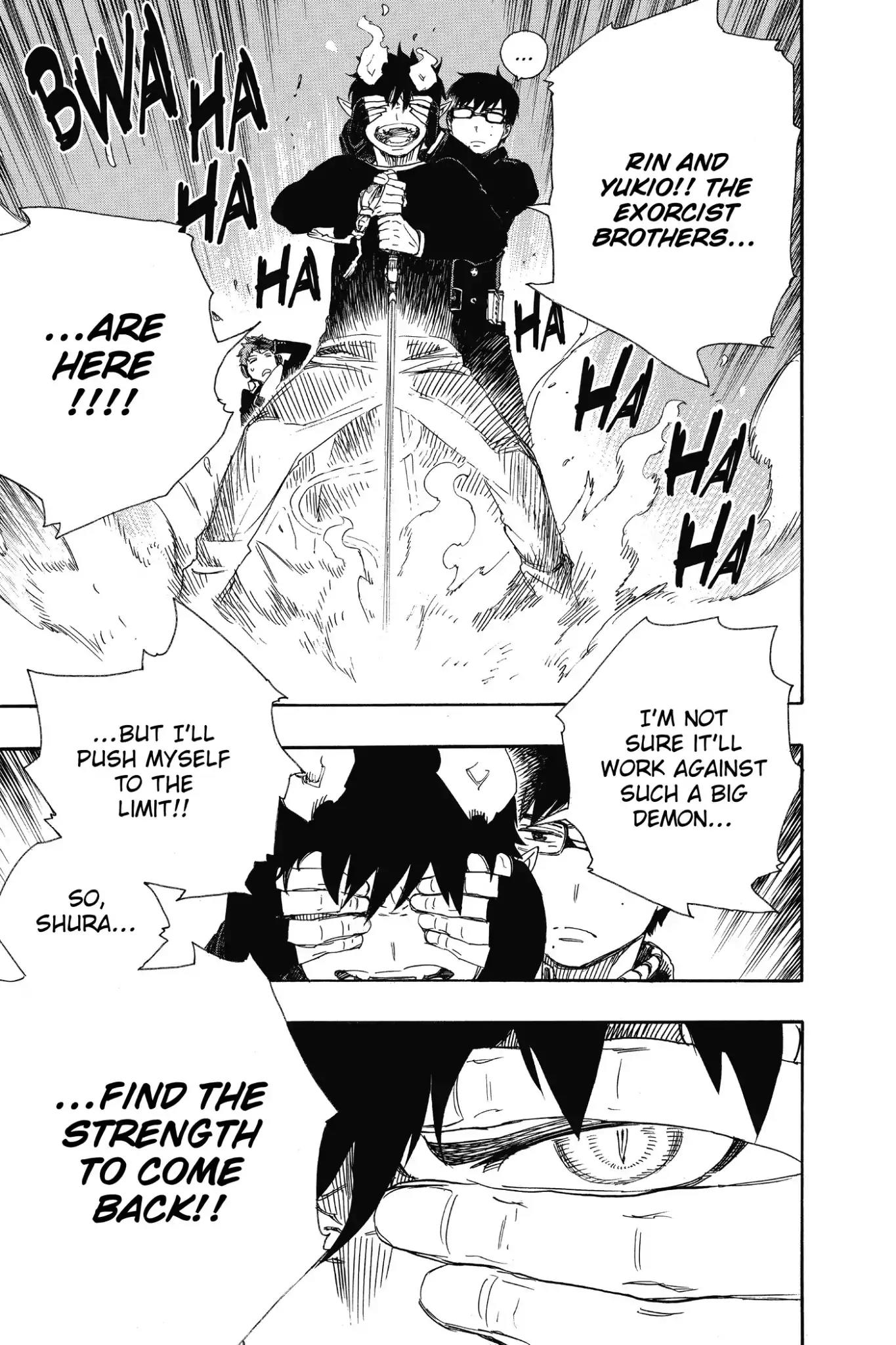 Ao no Exorcist Chapter 78 page 31 - Chapter 78: As If Begging for Tears