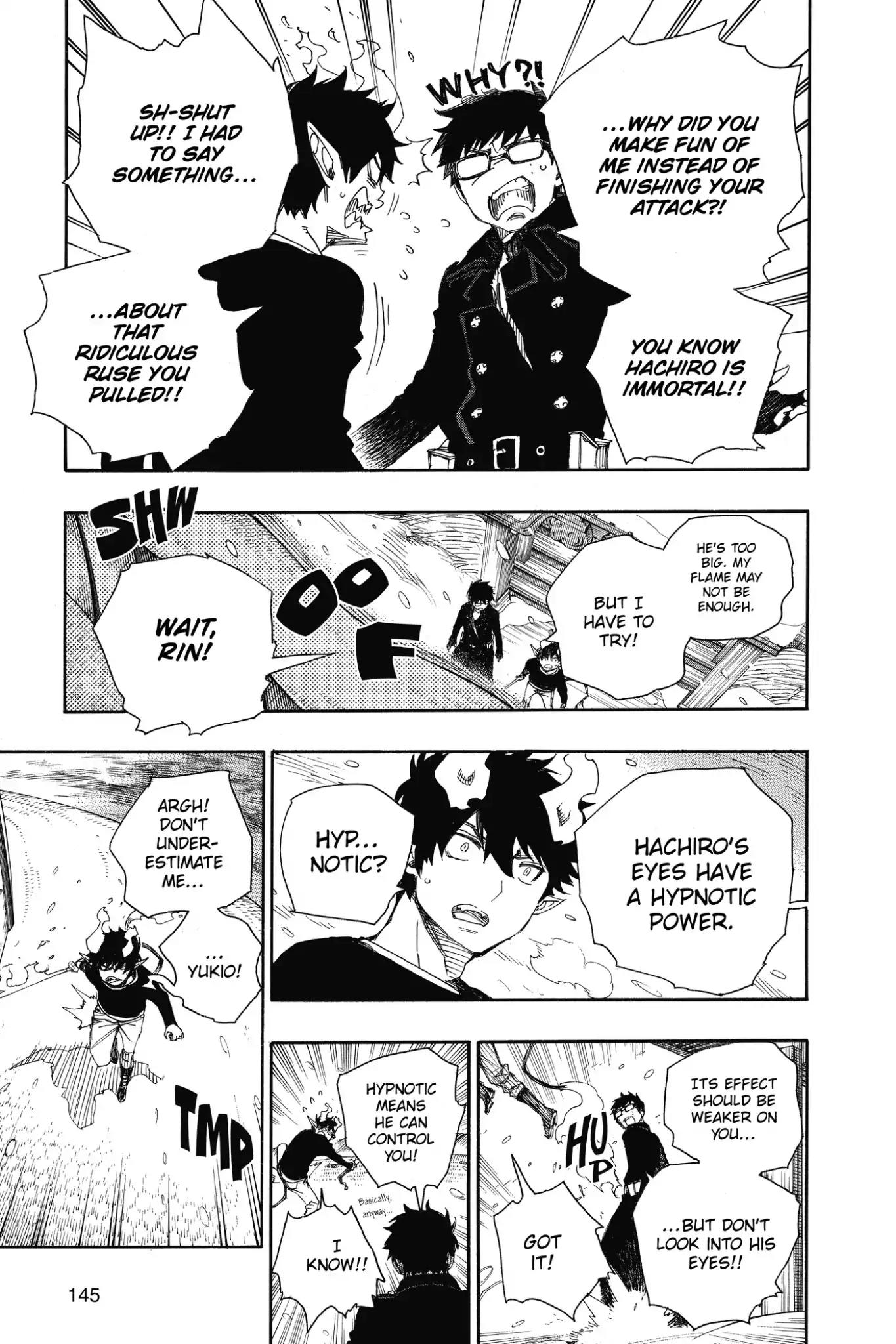 Ao no Exorcist Chapter 78 page 8 - Chapter 78: As If Begging for Tears
